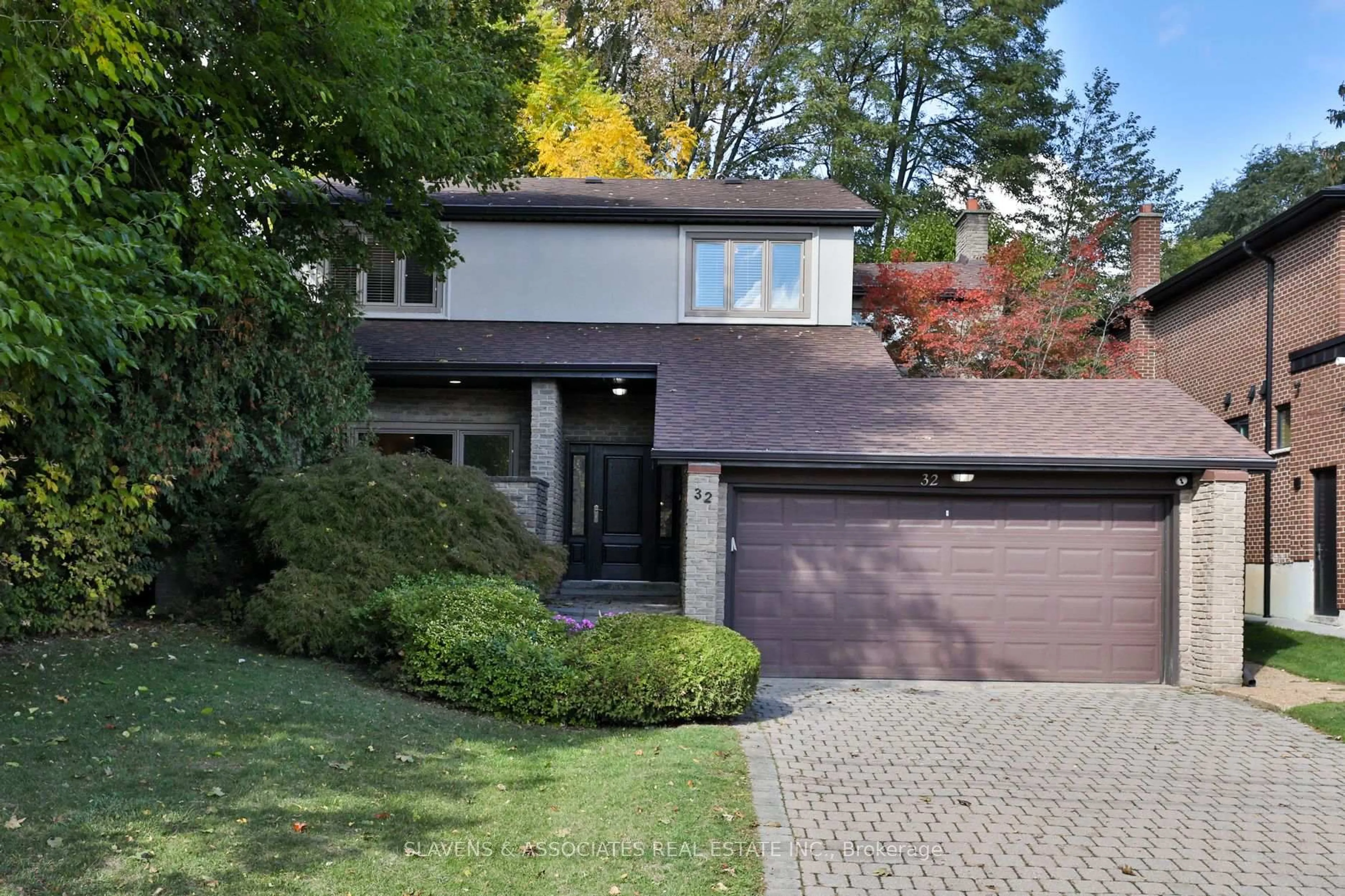 Home with brick exterior material, street for 32 Hillmount Ave, Toronto Ontario M6B 1X2