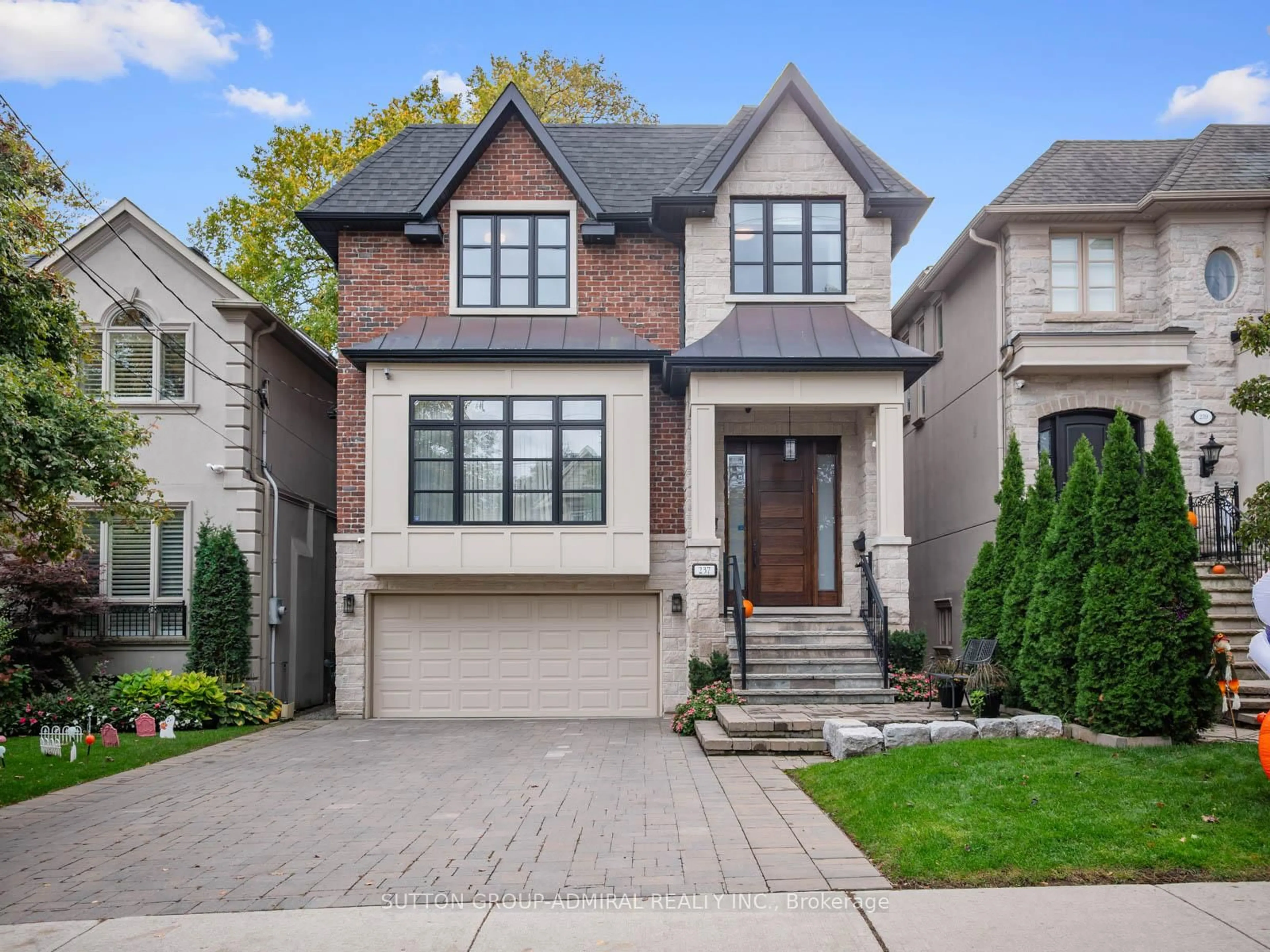 Home with brick exterior material, street for 237 Joicey Blvd, Toronto Ontario M5M 2V6