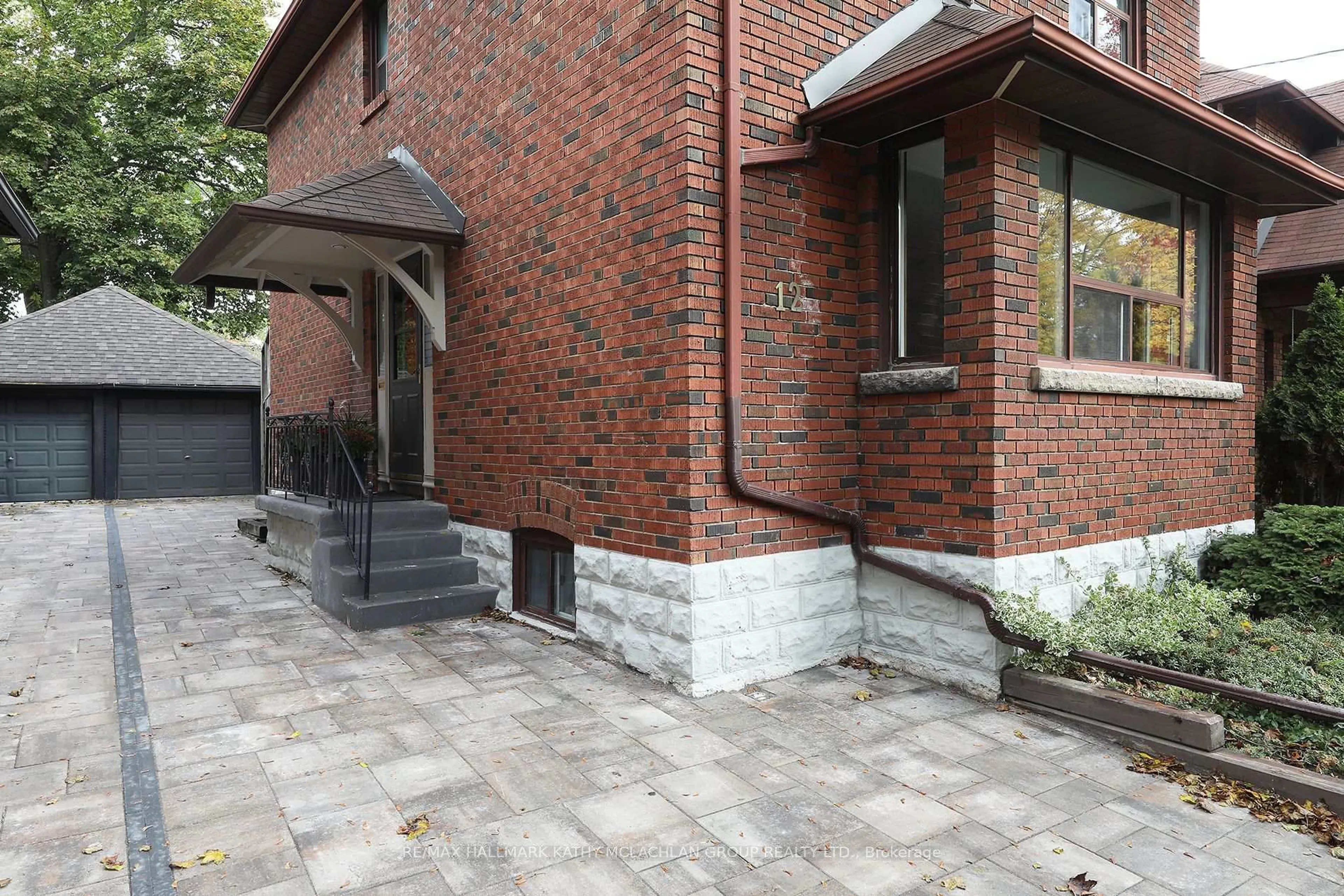 Home with brick exterior material, street for 12 Cameron Cres, Toronto Ontario M4G 1Z8