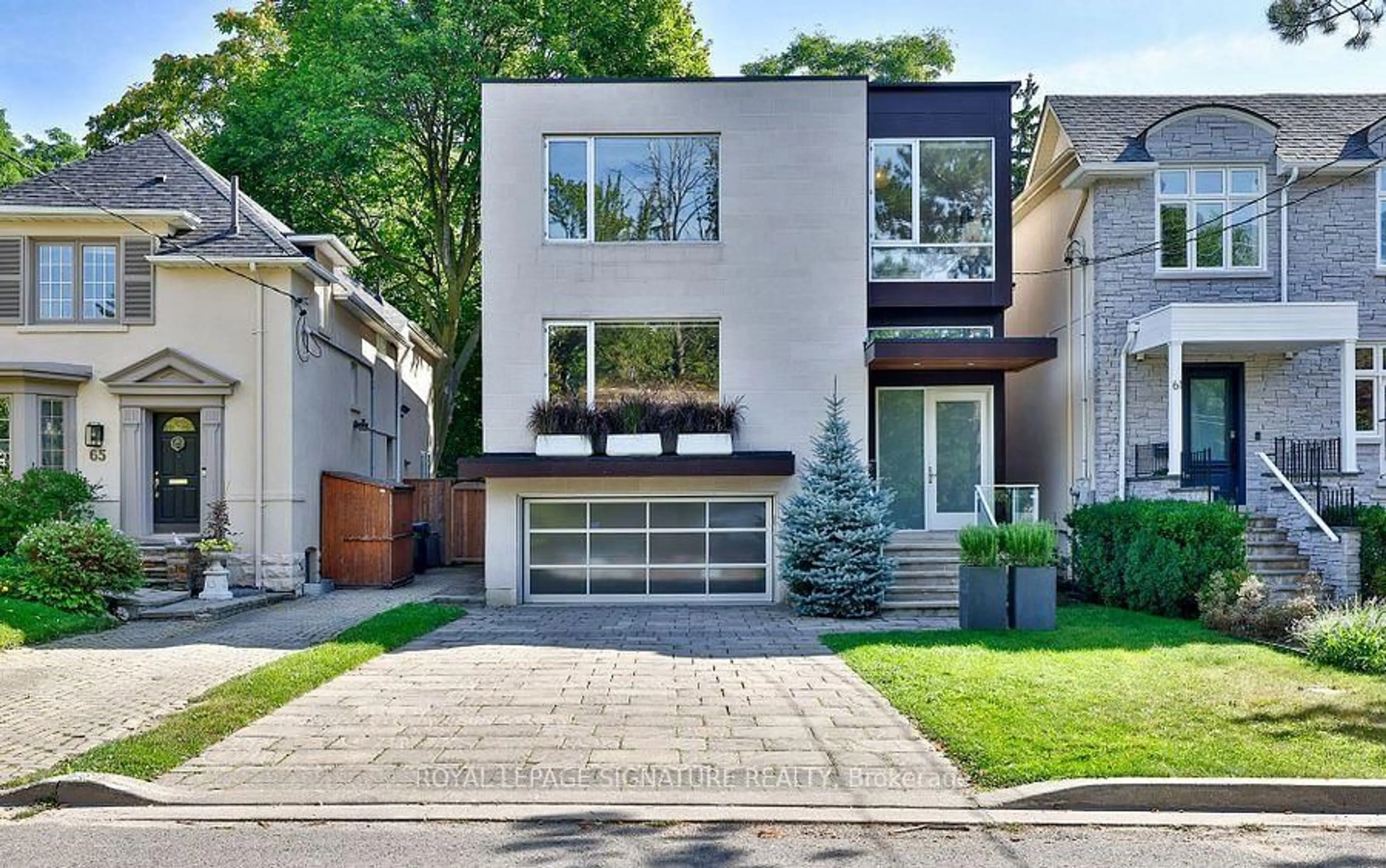 Home with brick exterior material, street for 63 Douglas Cres, Toronto Ontario M4W 2E6