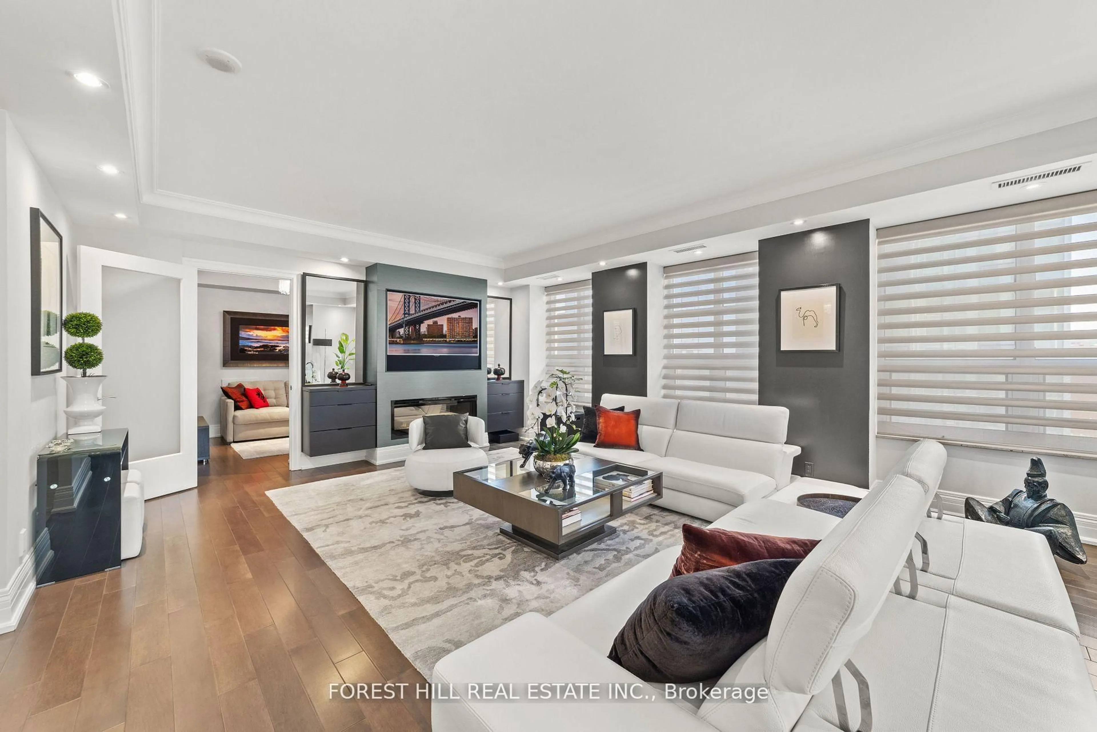 Living room with furniture, unknown for 68 Yorkville Ave #1001, Toronto Ontario M5R 3V7