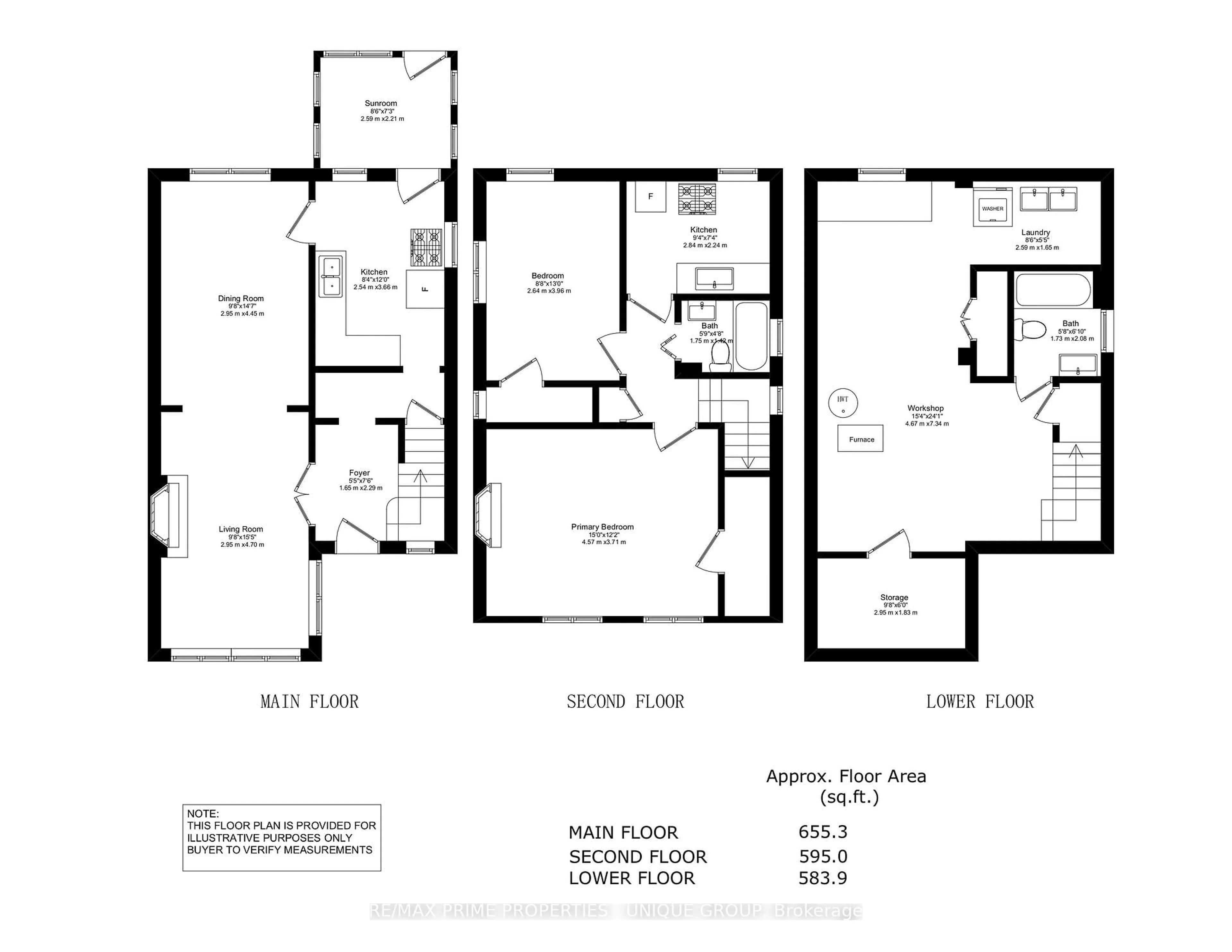 Floor plan for 156 Brookdale Ave, Toronto Ontario M5M 1P5