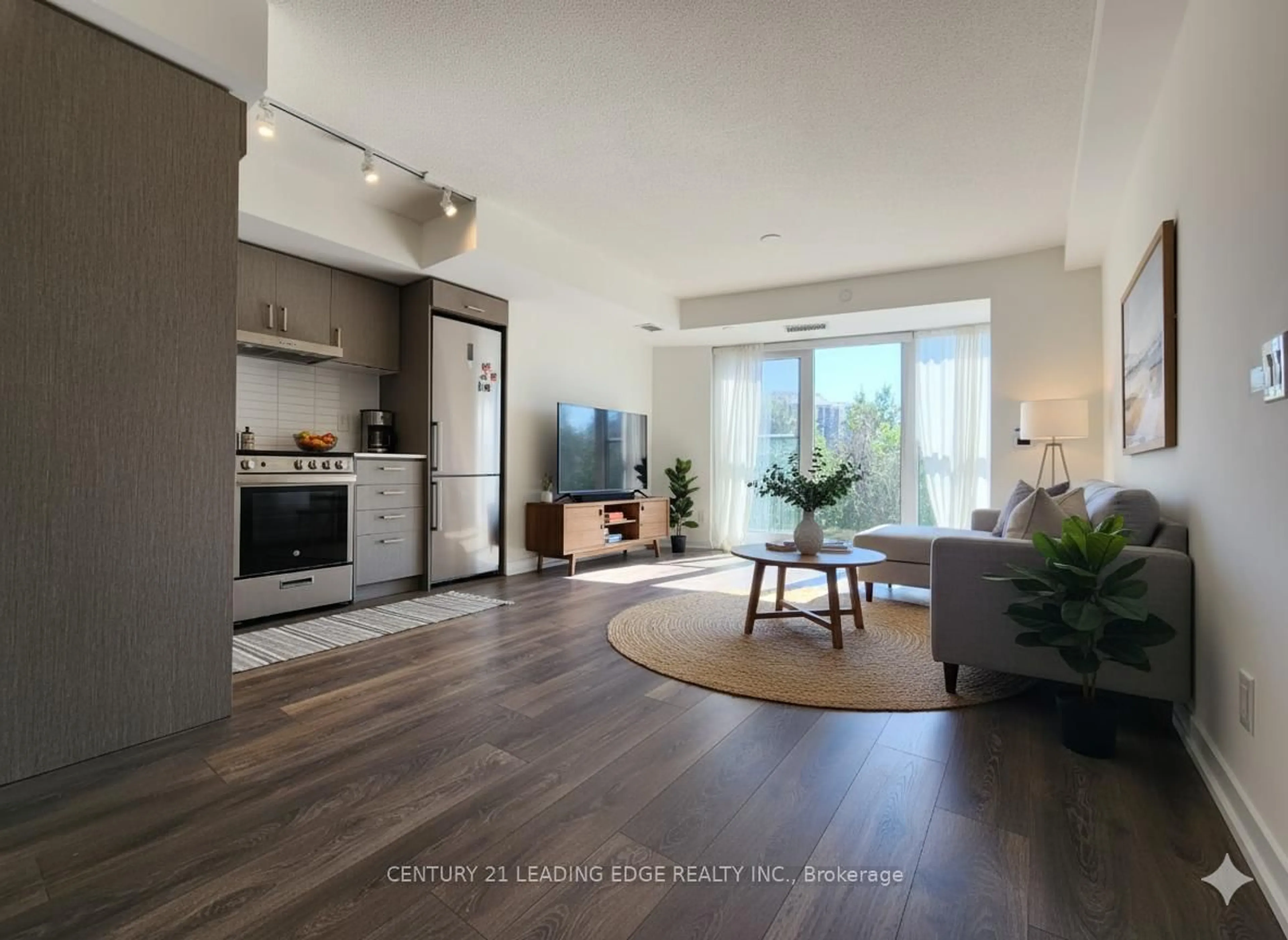 Open concept kitchen, unknown for 219 Dundas St #701, Toronto Ontario M5A 0V1