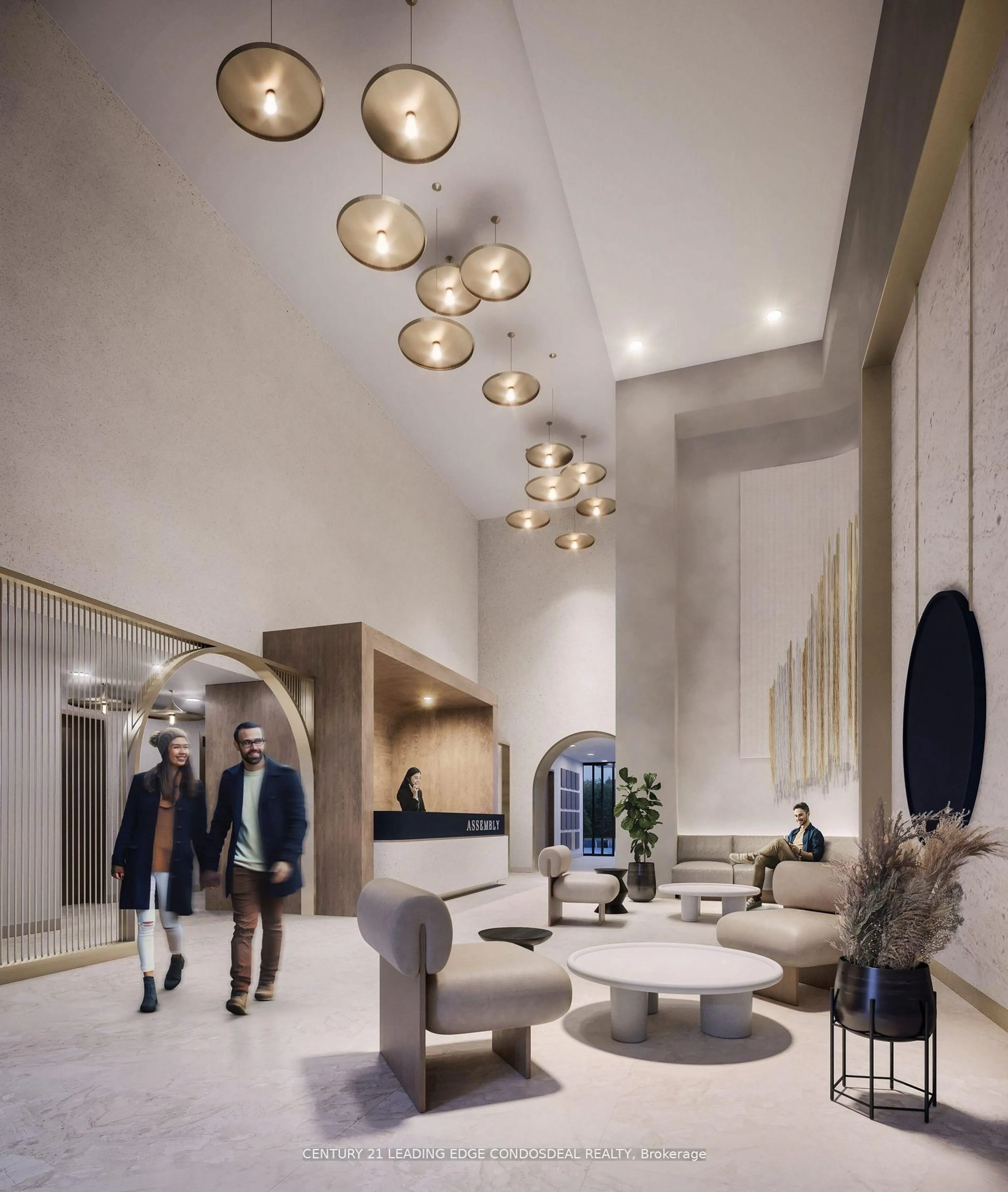 Lobby for 181 Sterling Rd #1610, Toronto Ontario M6R 2B2