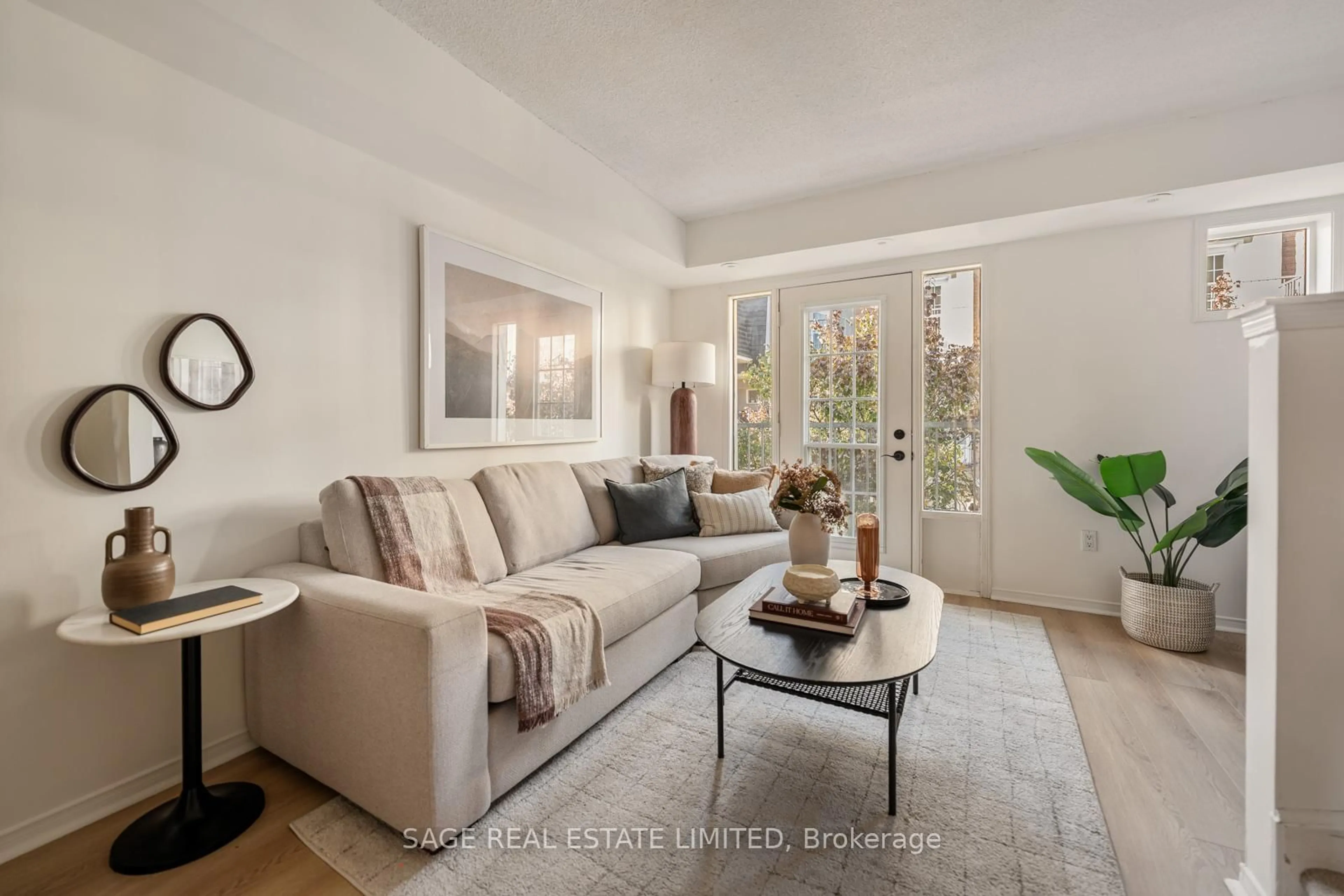 Living room with furniture, unknown for 20 Merchant Lane #221, Toronto Ontario M6P 4J6