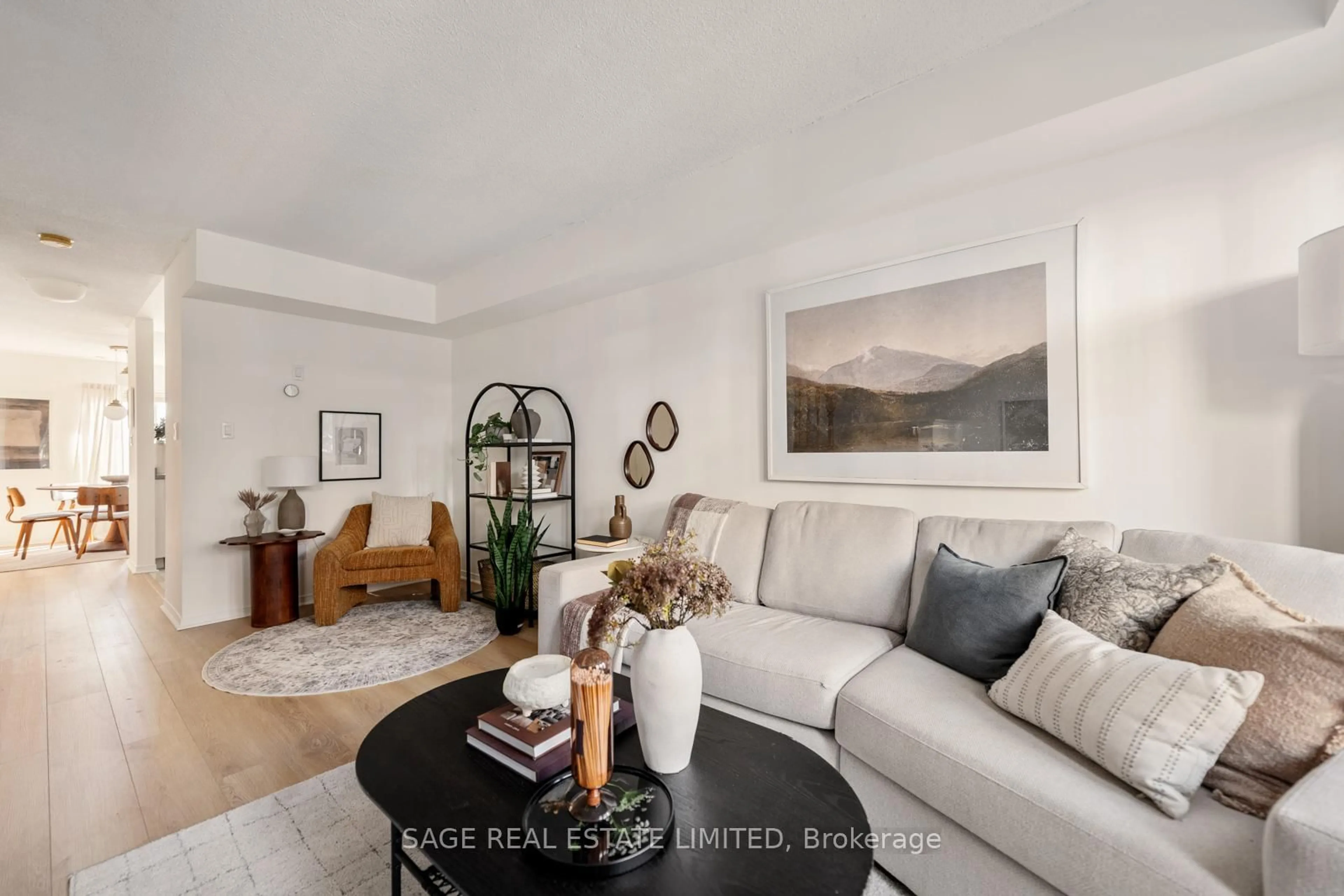 Living room with furniture, unknown for 20 Merchant Lane #221, Toronto Ontario M6P 4J6