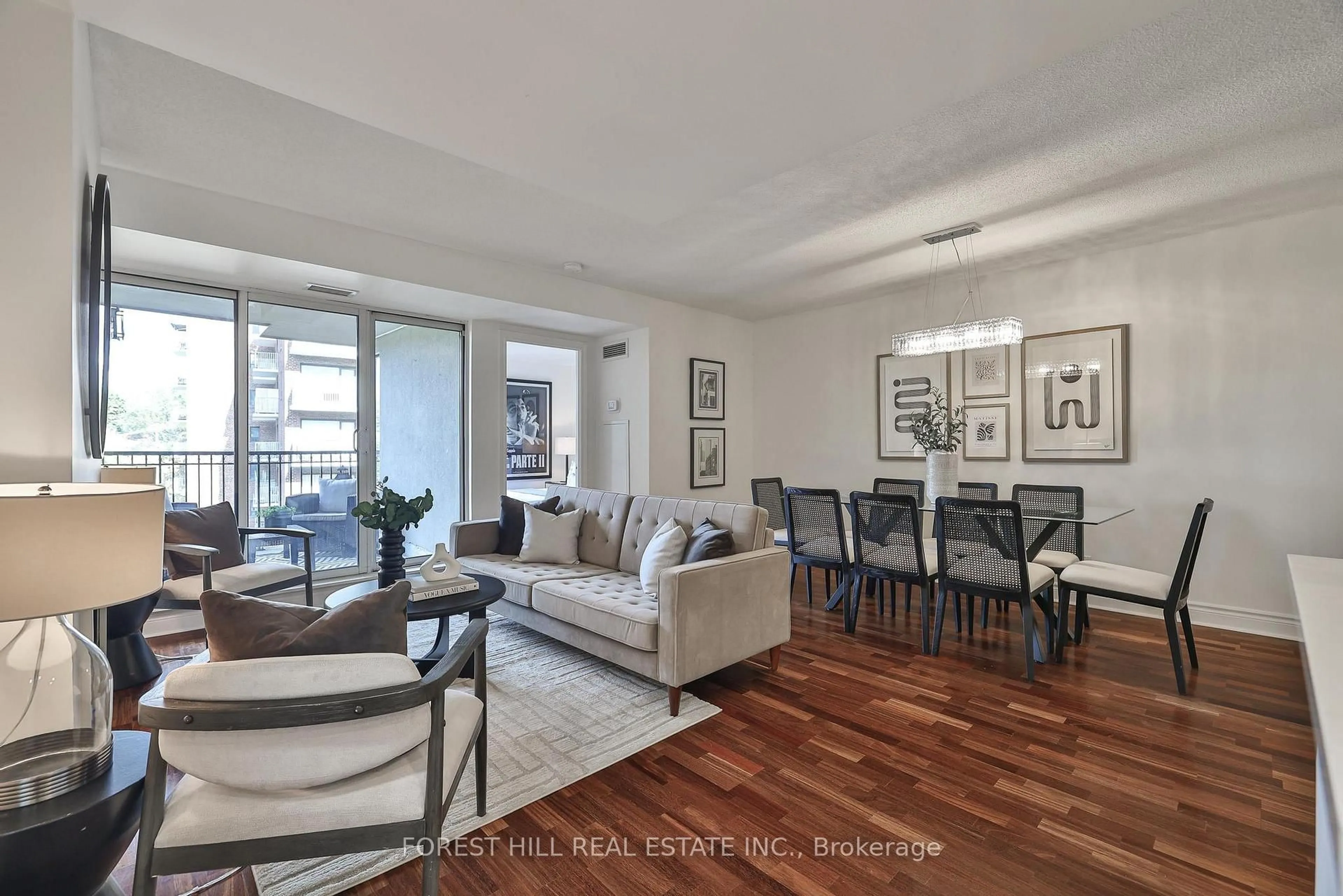 Living room with furniture, unknown for 2 Alexandra Blvd #407, Toronto Ontario M4R 1L7