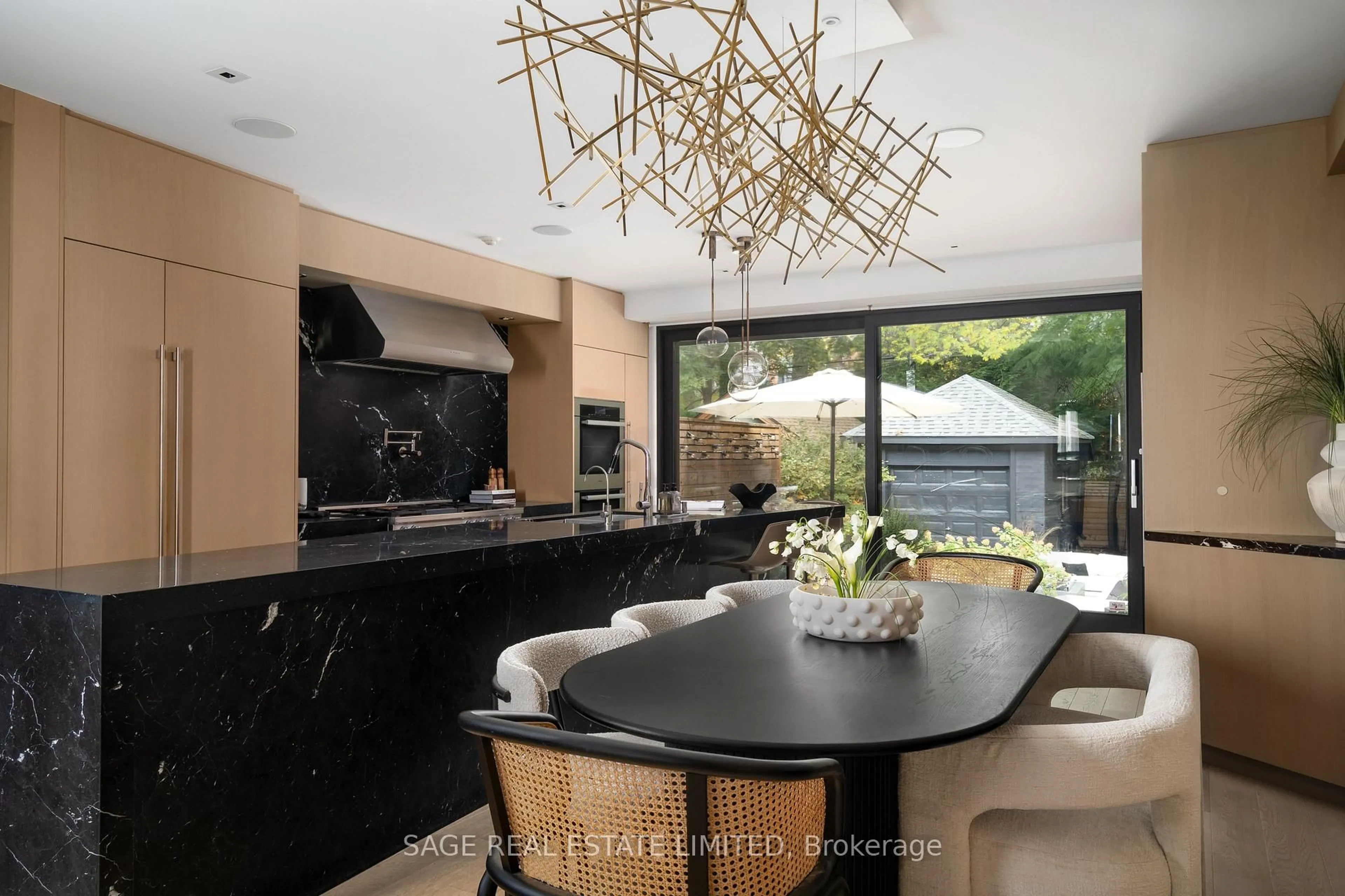 Contemporary kitchen, ceramic/tile floor for 109 Hilton Ave, Toronto Ontario M5R 3E8