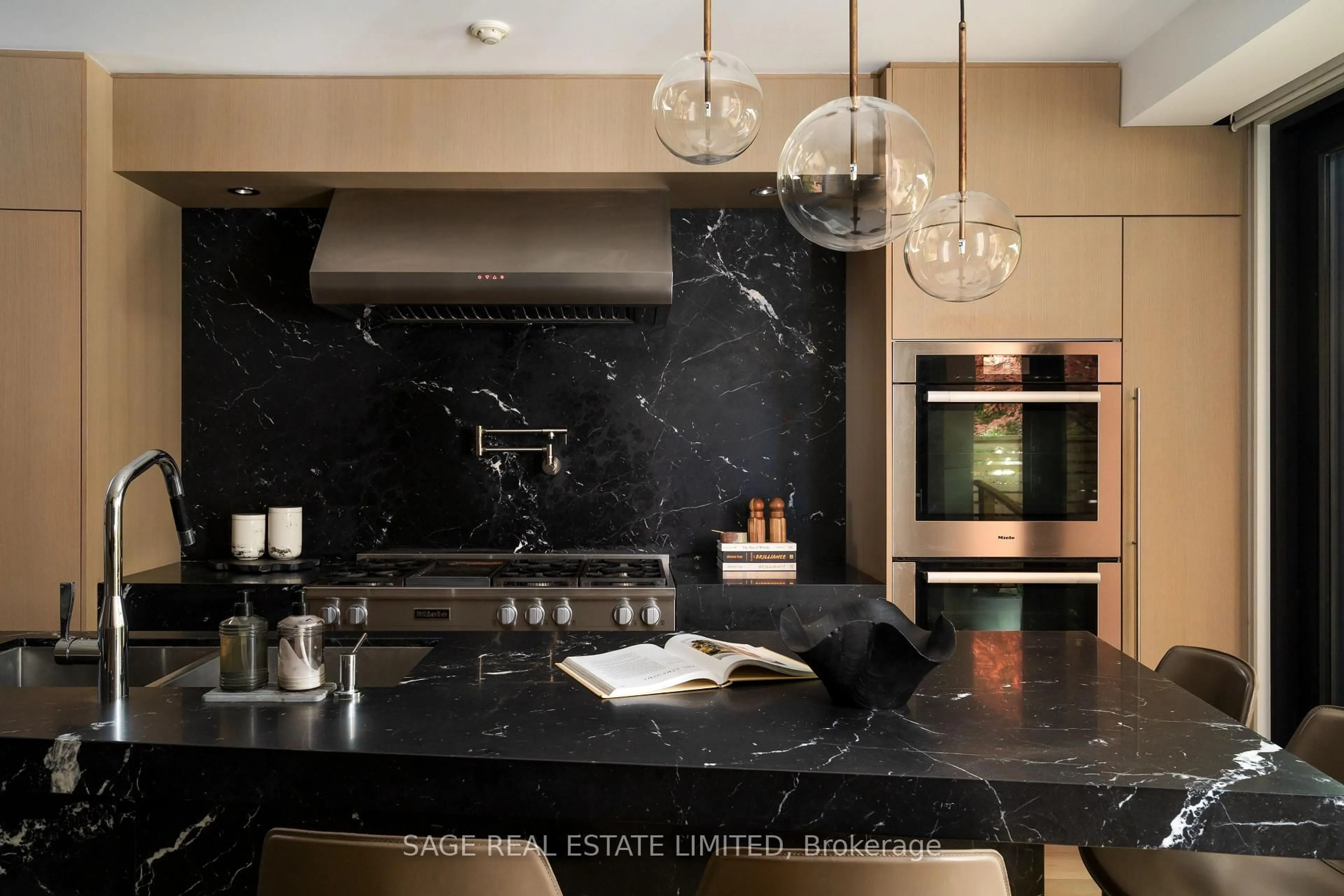 Contemporary kitchen, ceramic/tile floor for 109 Hilton Ave, Toronto Ontario M5R 3E8