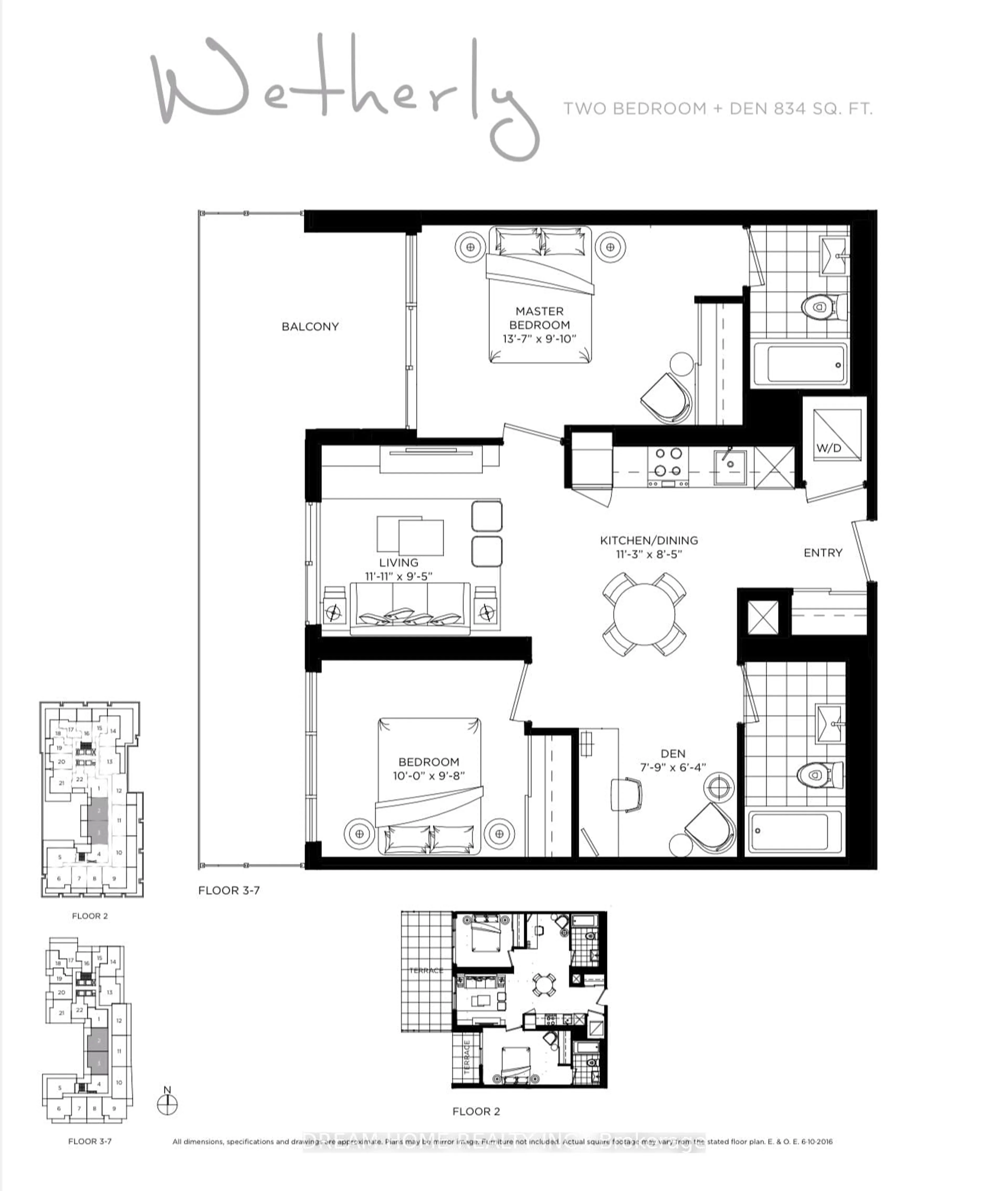 Floor plan for 50 O'Neill Rd #403, Toronto Ontario M3C 0R1