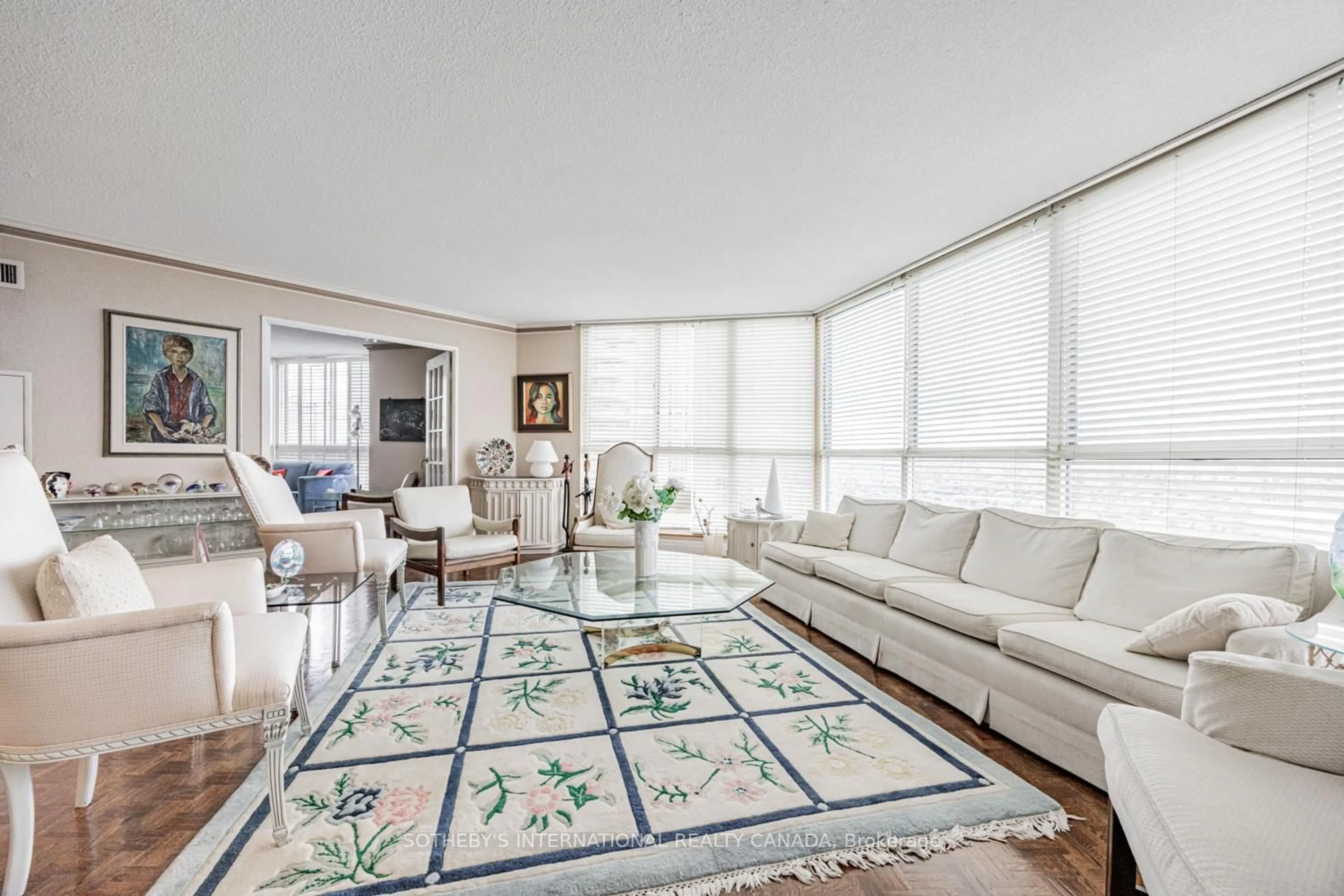 Living room with furniture, unknown for 85 Skymark Dr #2503, Toronto Ontario M2H 3P2