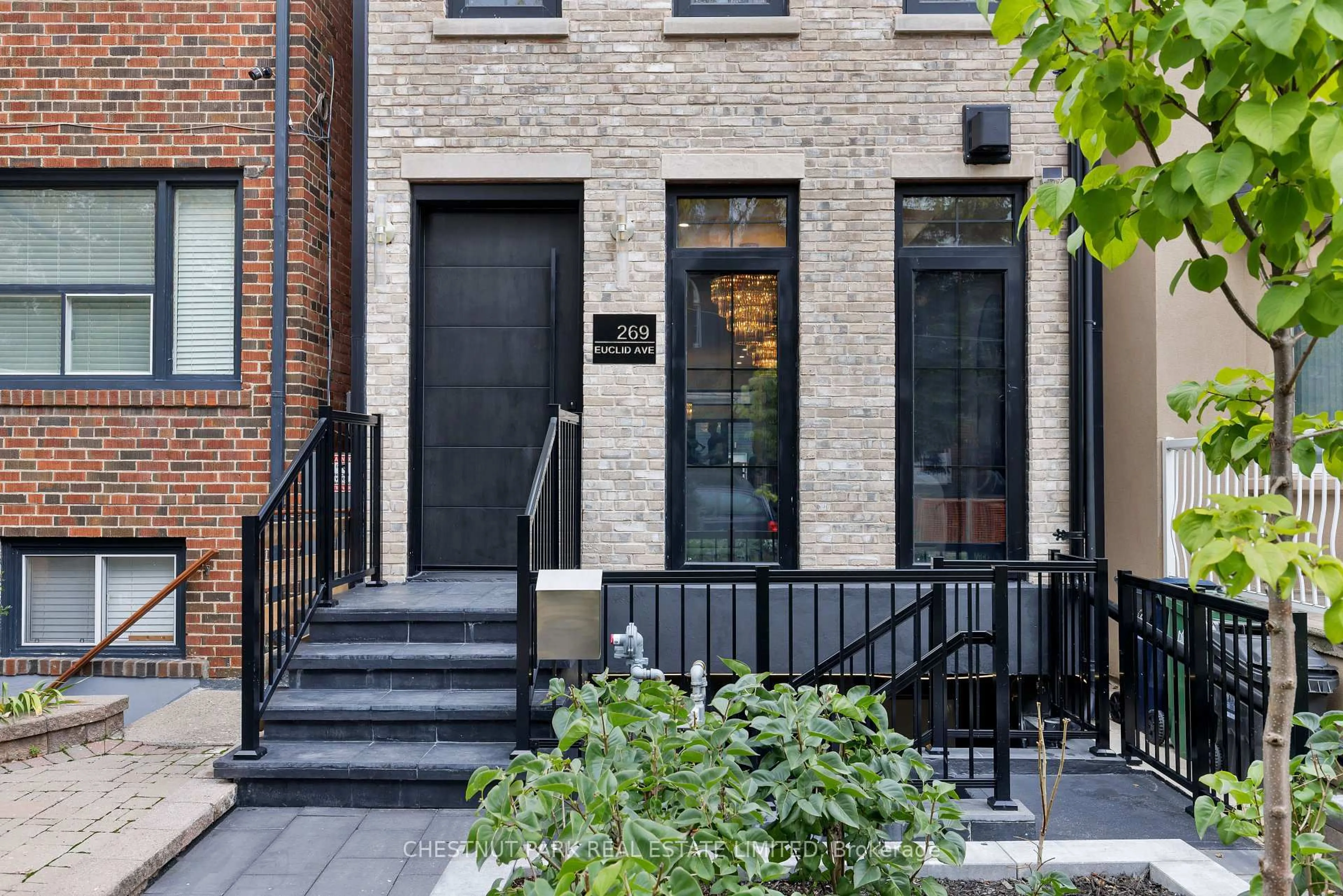 Home with brick exterior material, street for 269 Euclid Ave, Toronto Ontario M6J 2K1