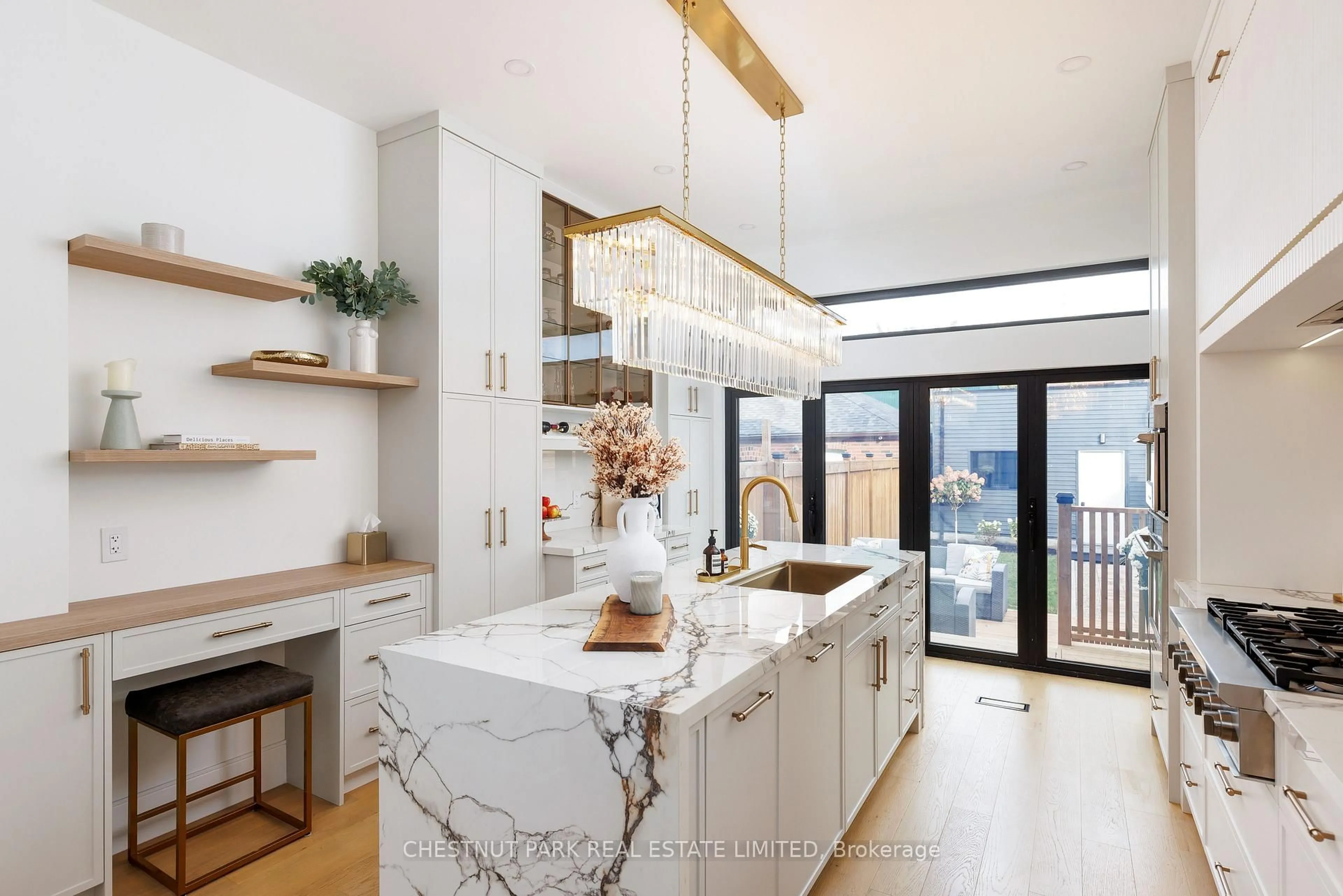 Contemporary kitchen, ceramic/tile floor for 269 Euclid Ave, Toronto Ontario M6J 2K1