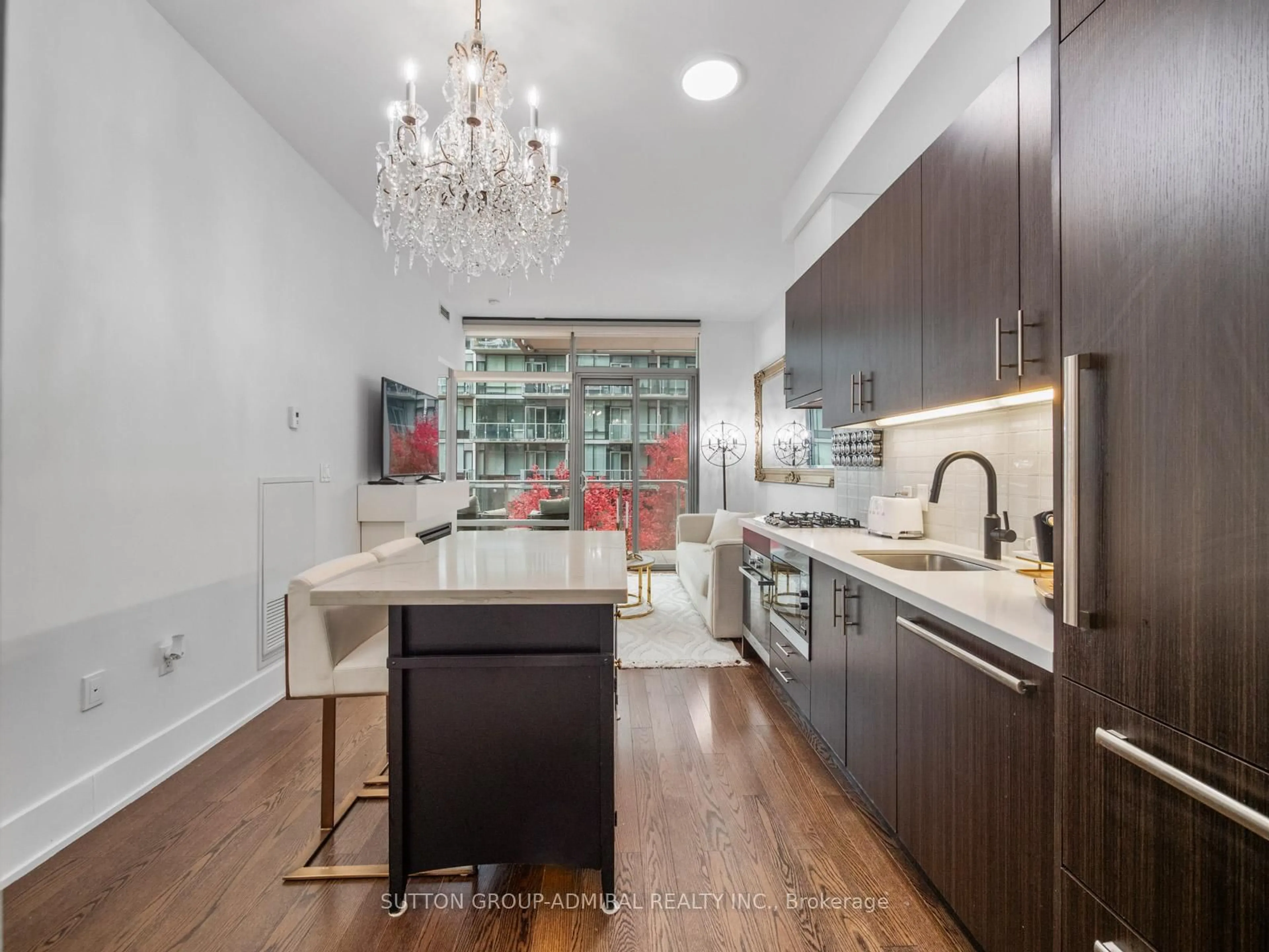 Open concept kitchen, unknown for 39 Queens Quay #525, Toronto Ontario M5E 0A5