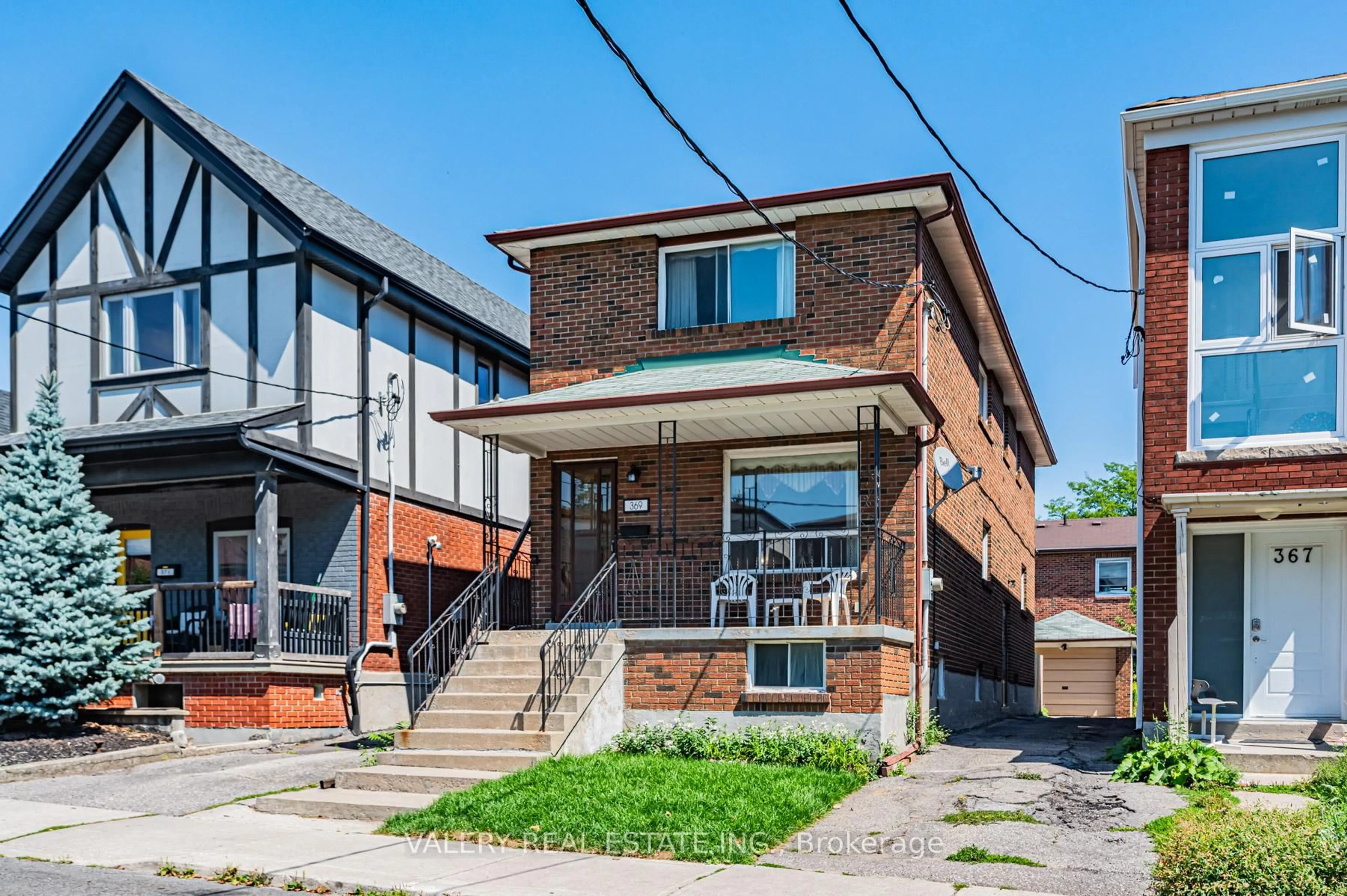 Home with brick exterior material, street for 369 Winona Dr, Toronto Ontario M6C 3T4