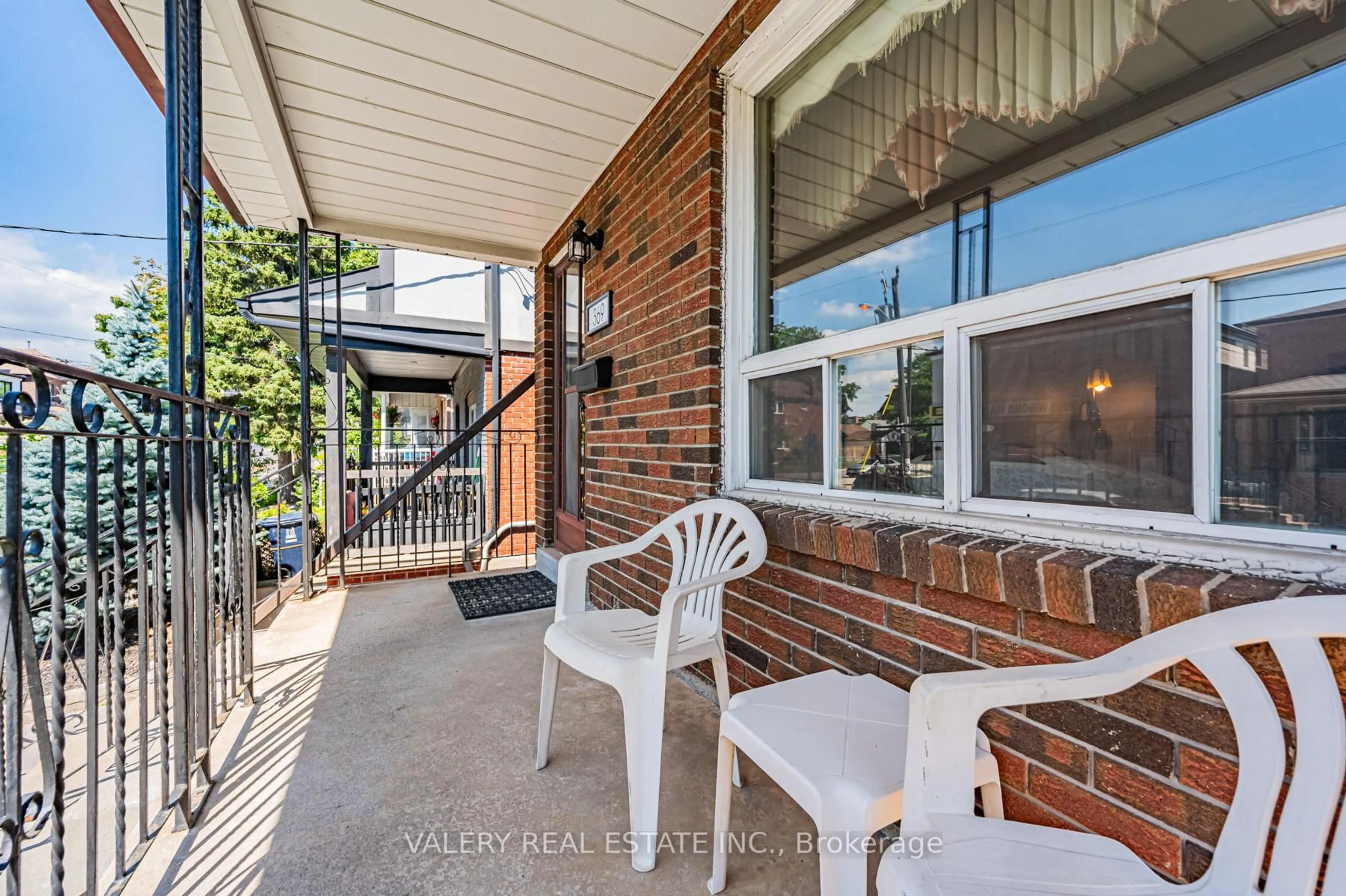 Patio, street for 369 Winona Dr, Toronto Ontario M6C 3T4