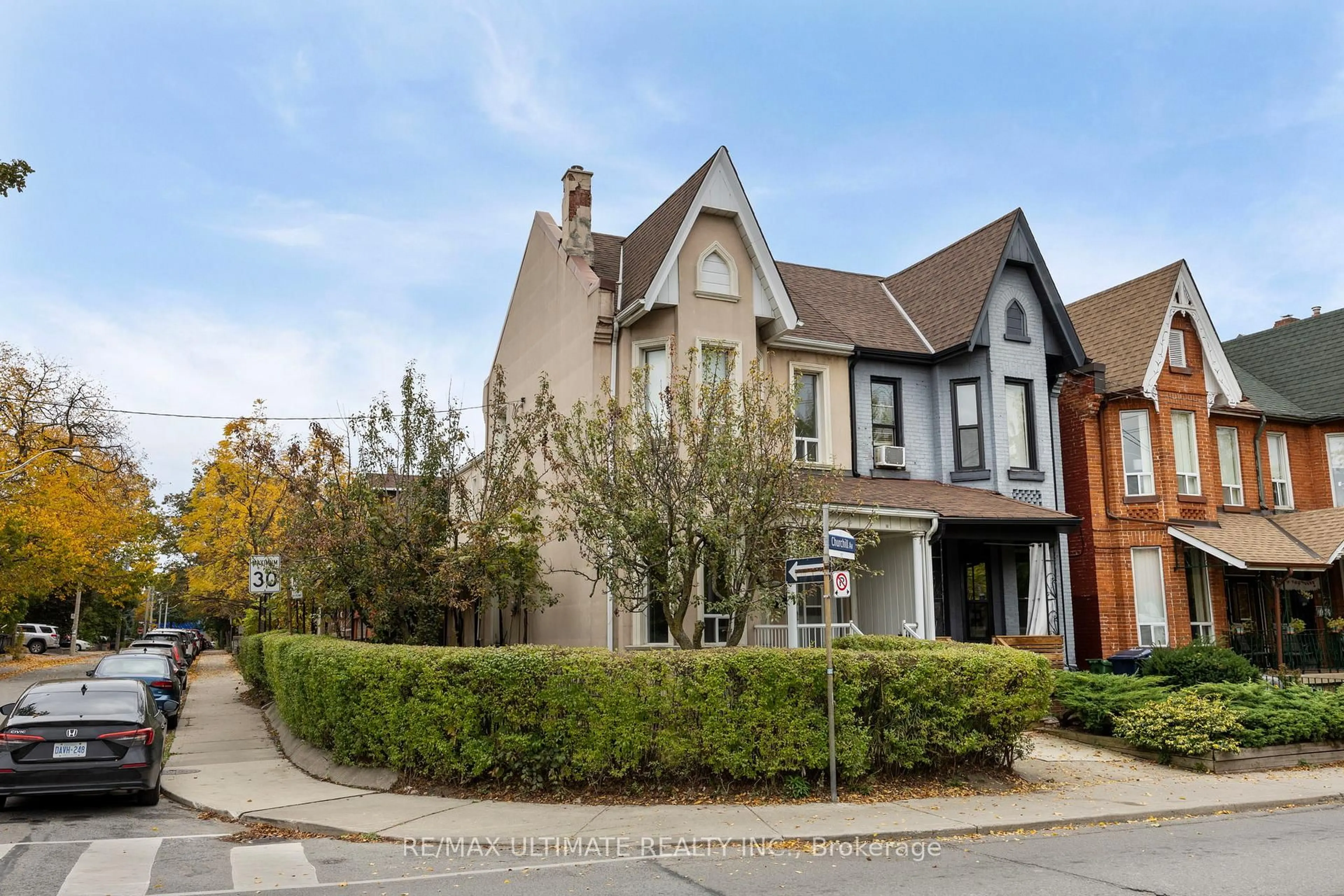 Home with brick exterior material, street for 353 Dovercourt Rd, Toronto Ontario M6J 3E4