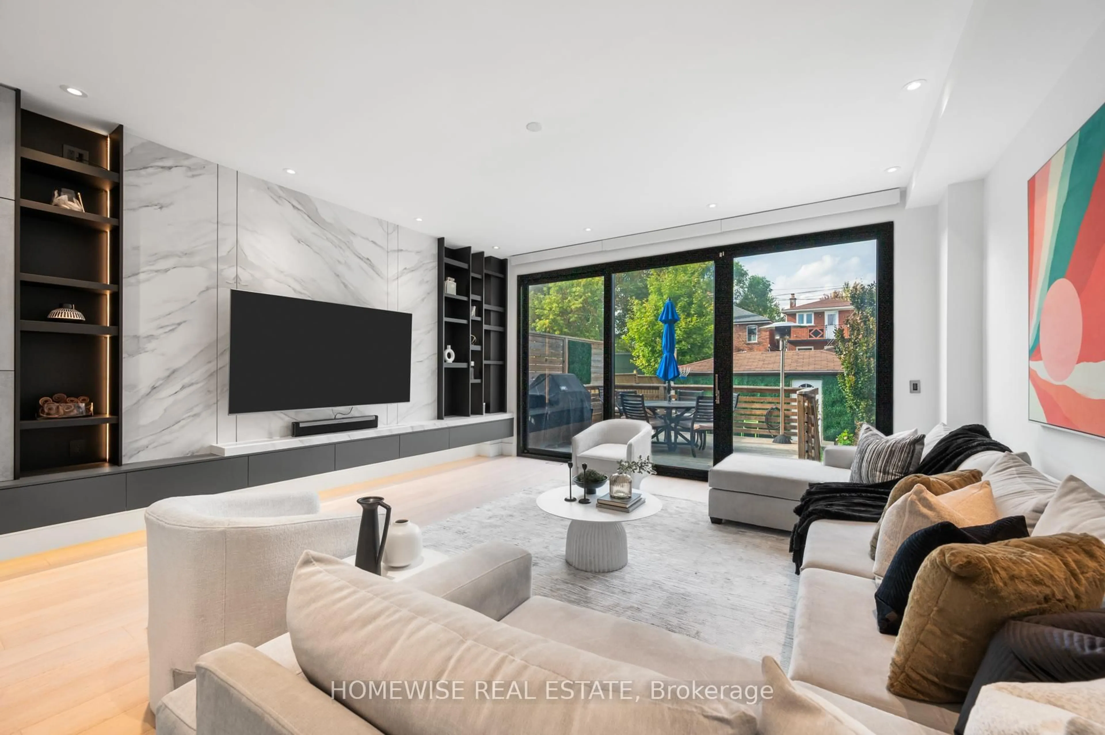 Living room with furniture, unknown for 20 Clovelly Ave, Toronto Ontario M6C 1Y1