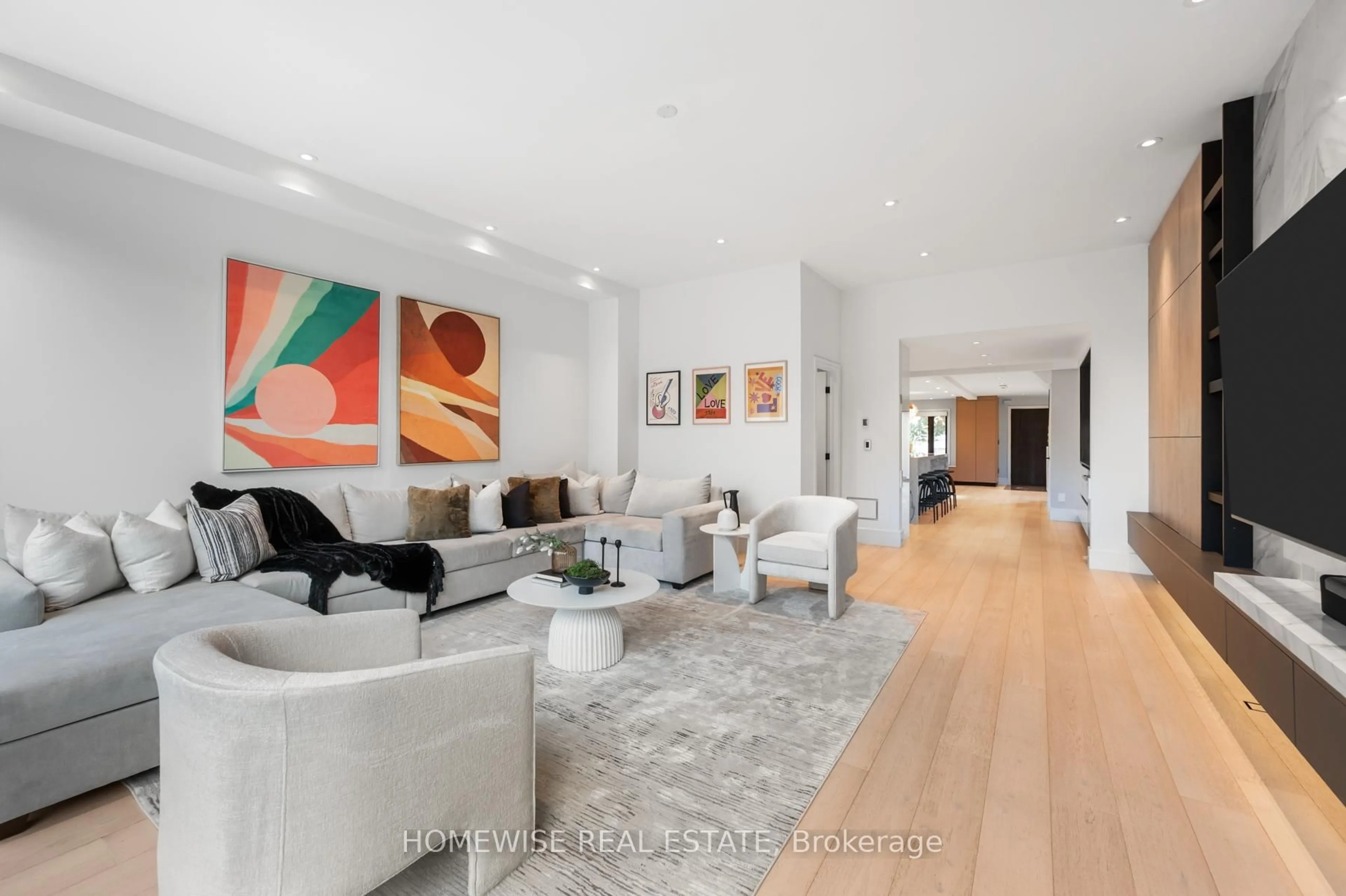 Living room with furniture, unknown for 20 Clovelly Ave, Toronto Ontario M6C 1Y1