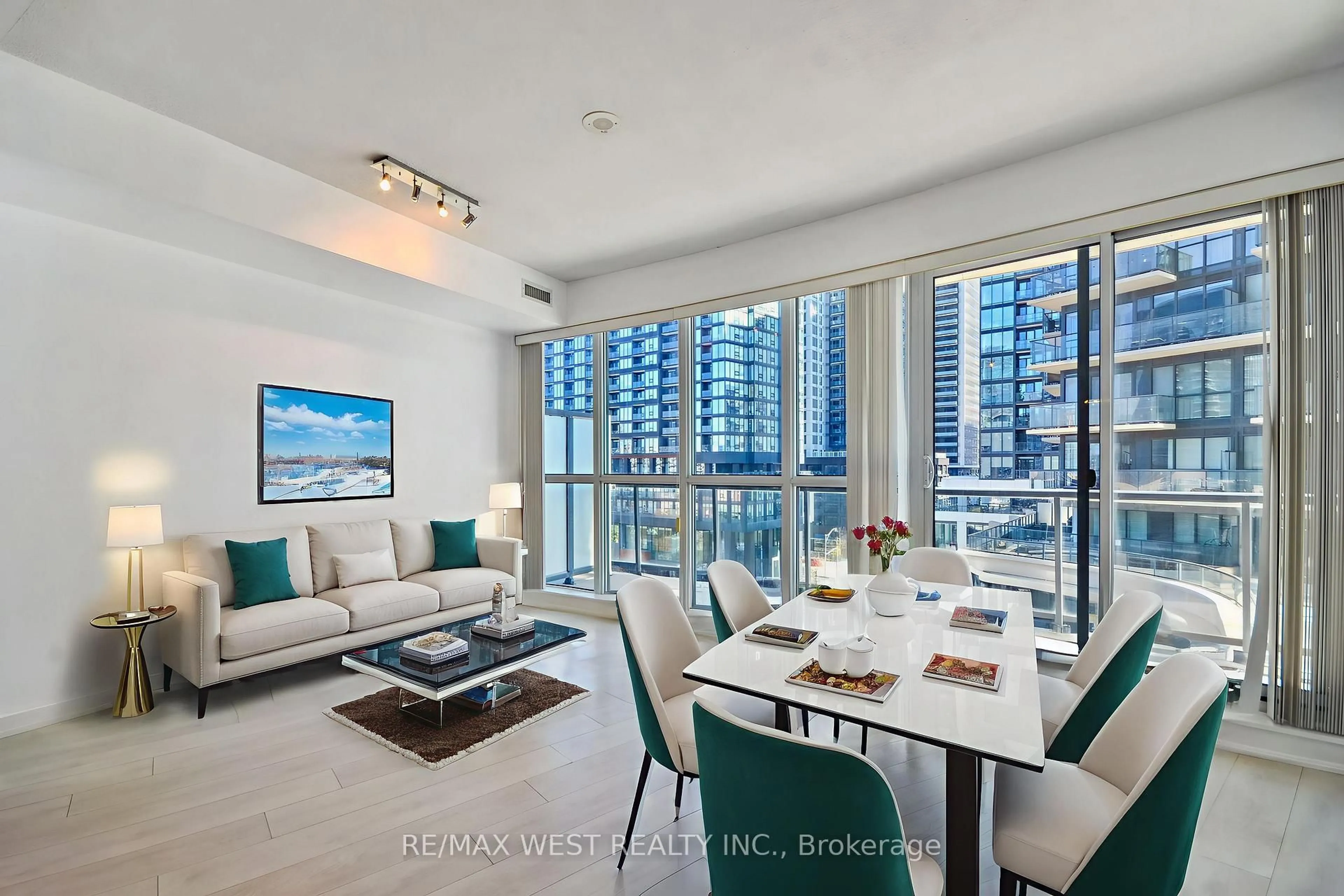 Living room with furniture, unknown for 51 East Liberty St #607, Toronto Ontario M6K 3P8