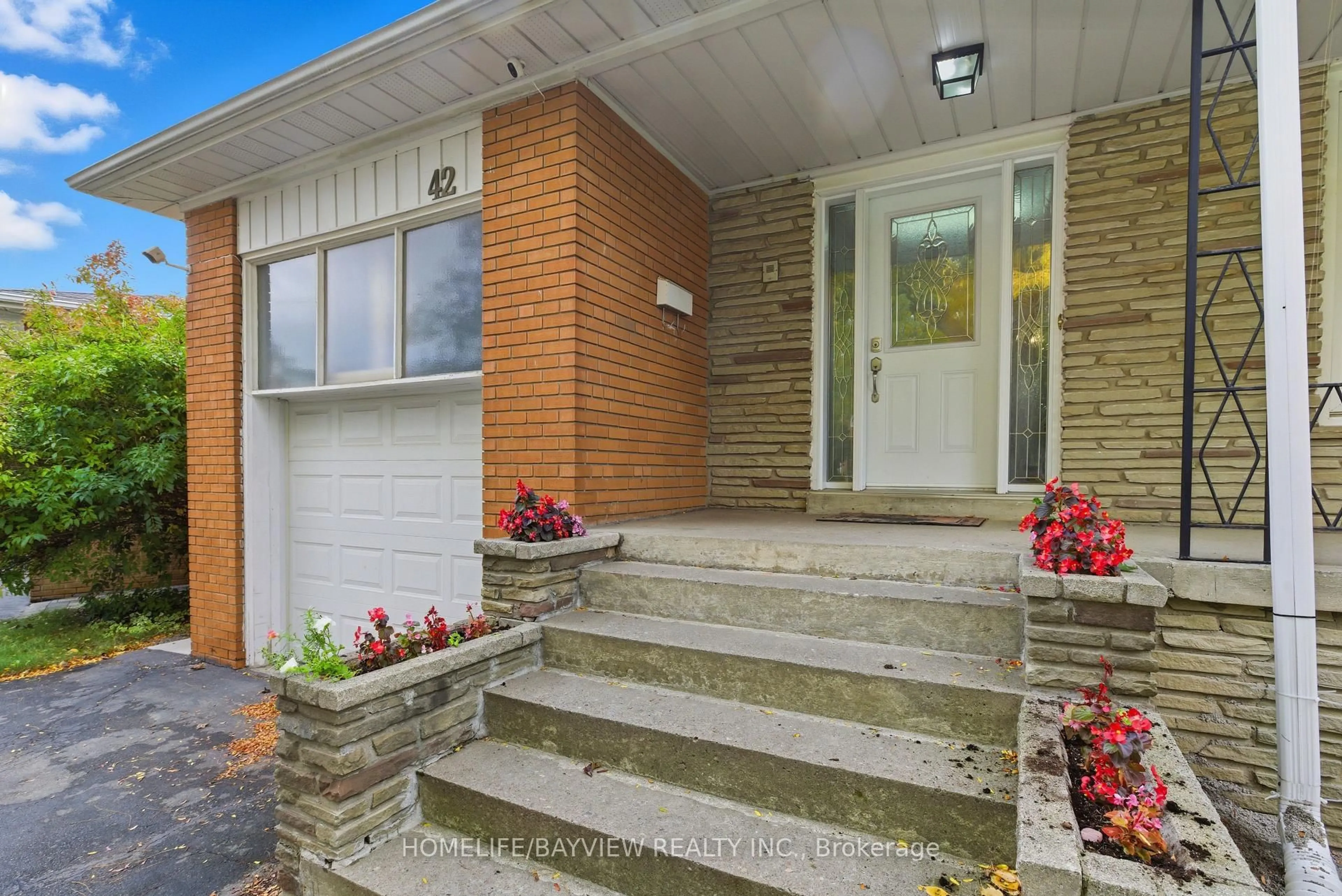 Home with brick exterior material, street for 42 Tollerton Ave, Toronto Ontario M2K 2H3