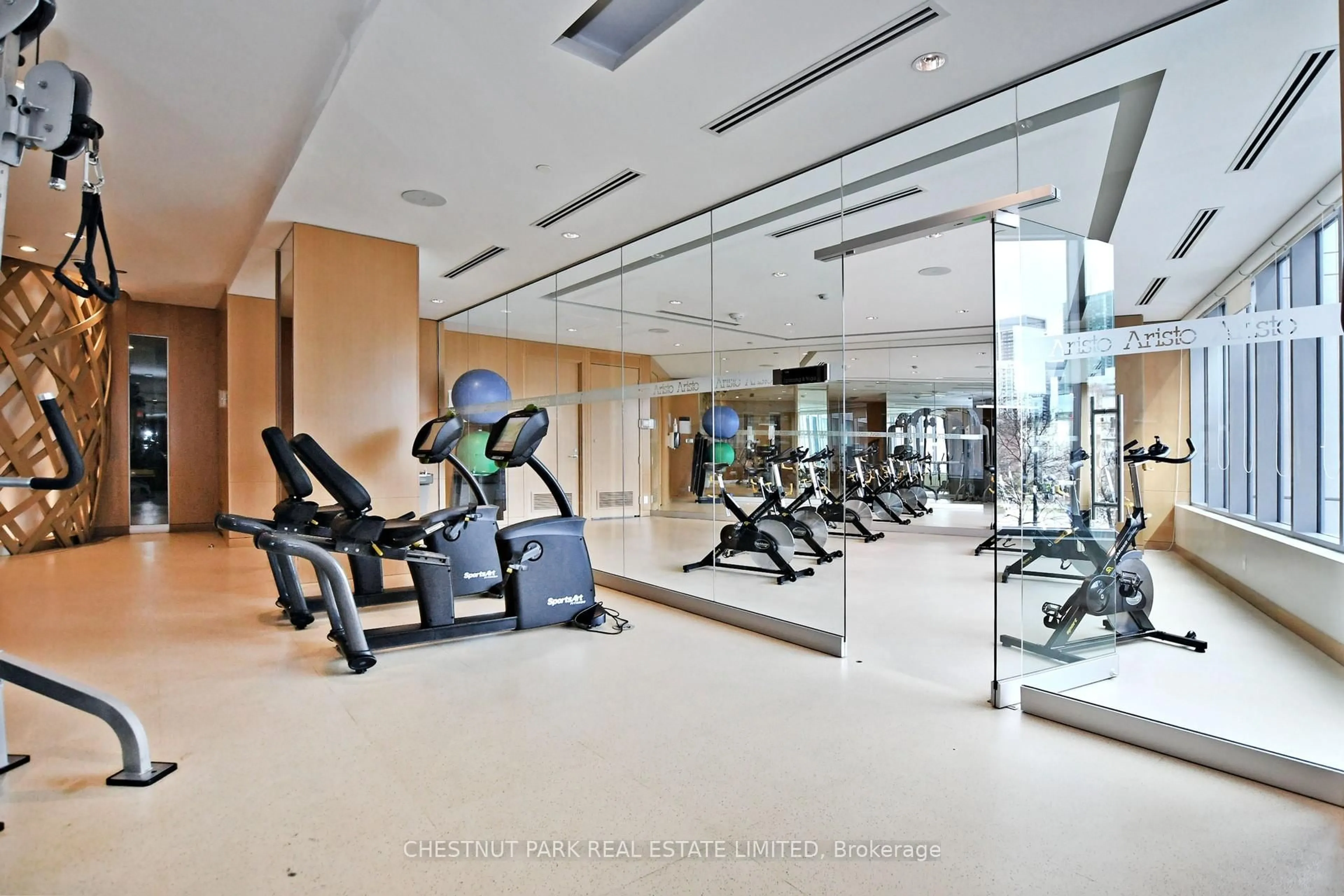 Gym or fitness room for 120 Harrison Garden Blvd #1801, Toronto Ontario M2N 0C2