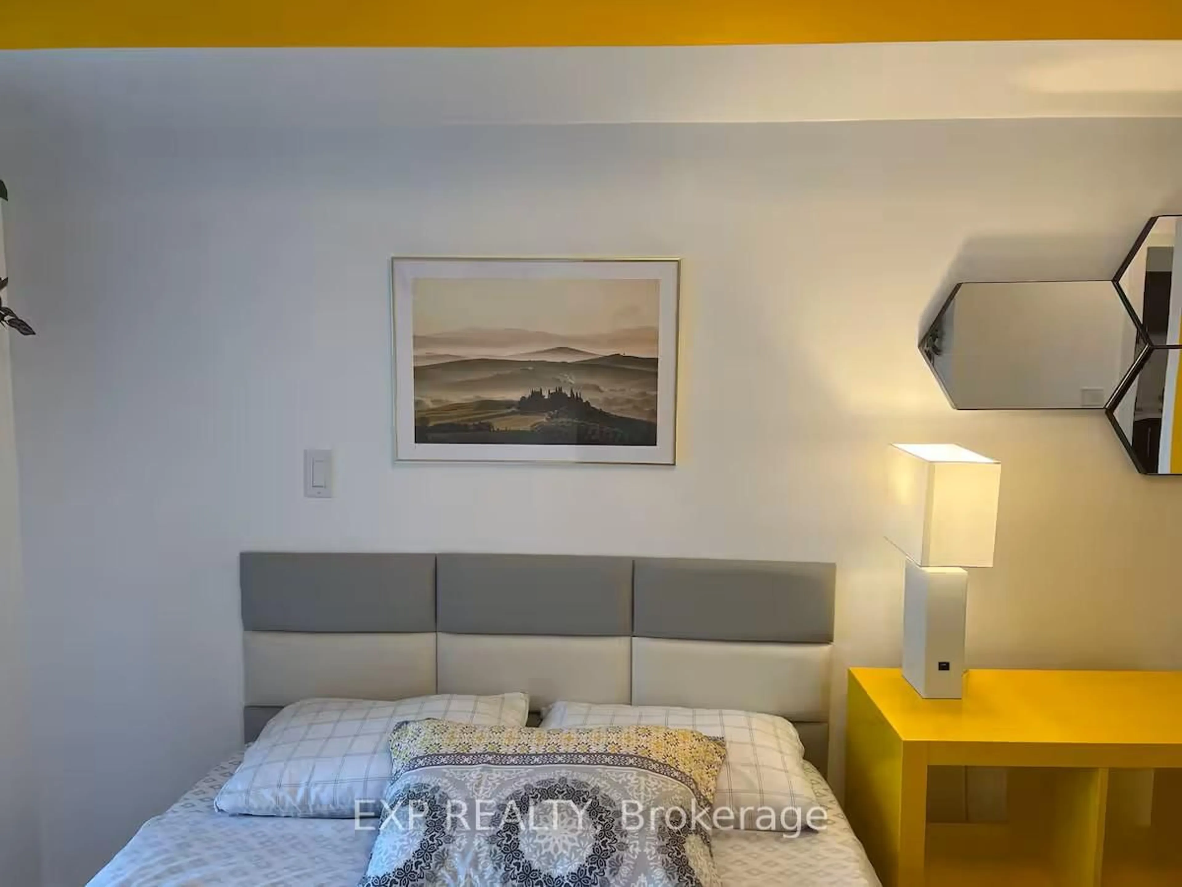 Bedroom with bed, unknown for 20 Blue Jays Way #814, Toronto Ontario M5V 3W6