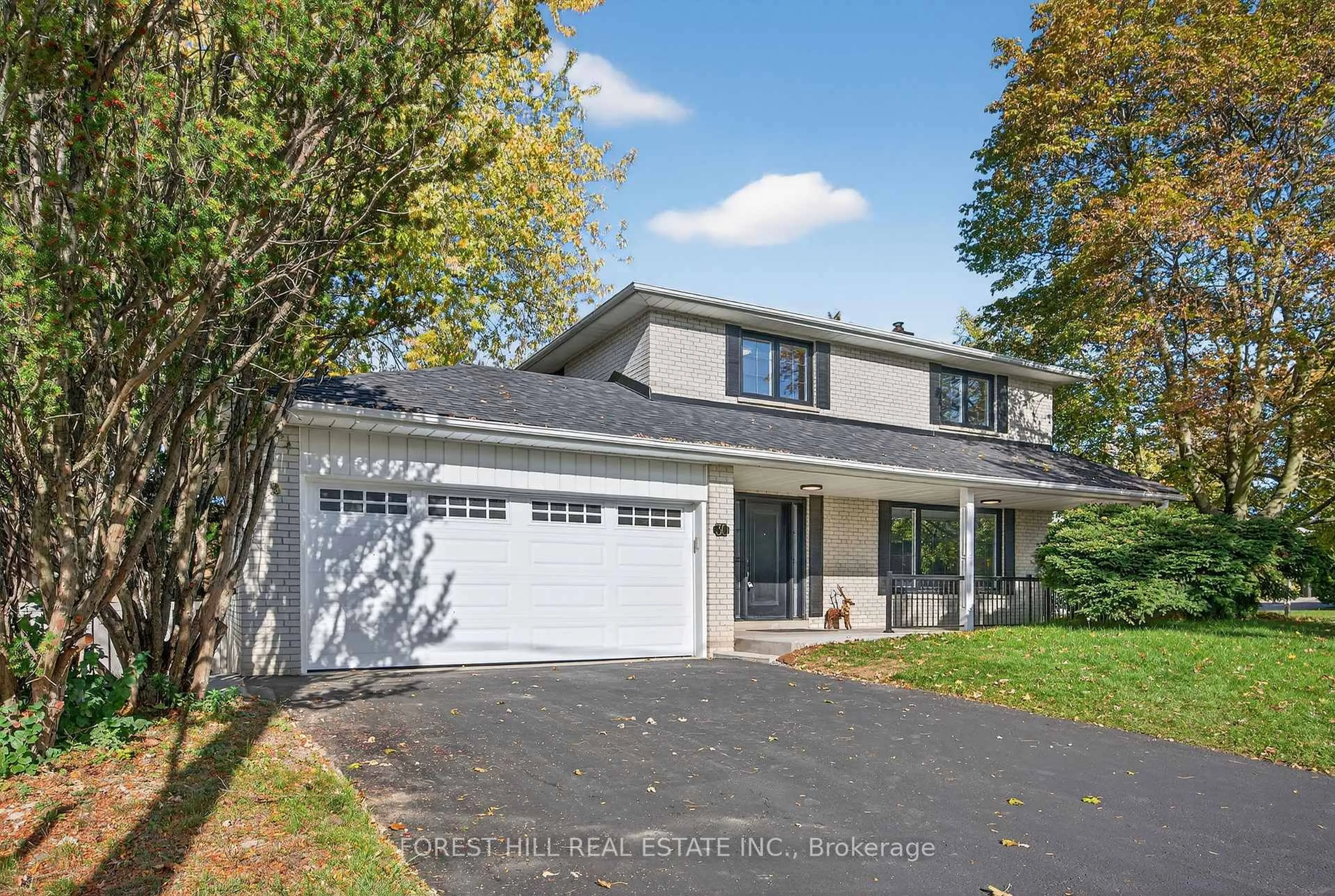 Home with vinyl exterior material, street for 30 Goodview Rd, Toronto Ontario M2J 2K5