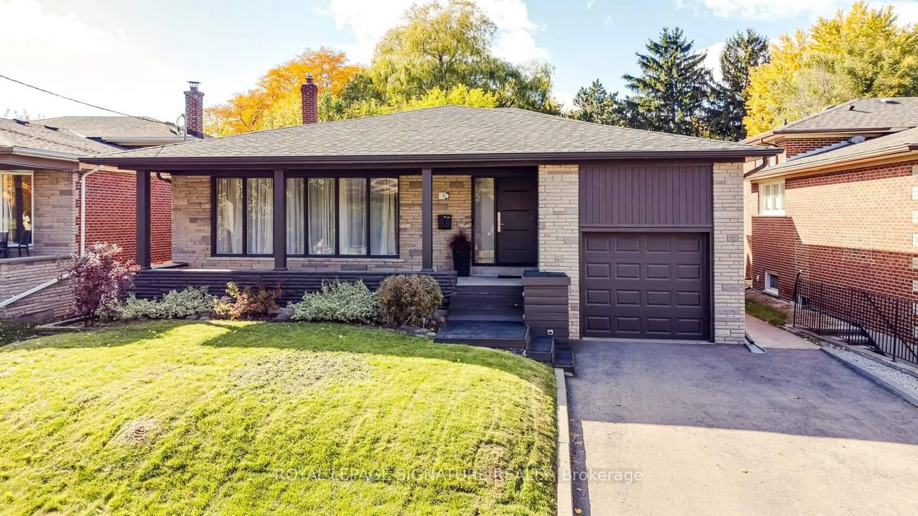 Home with brick exterior material, street for 8 Bonnacord Dr, Toronto Ontario M3H 3G5