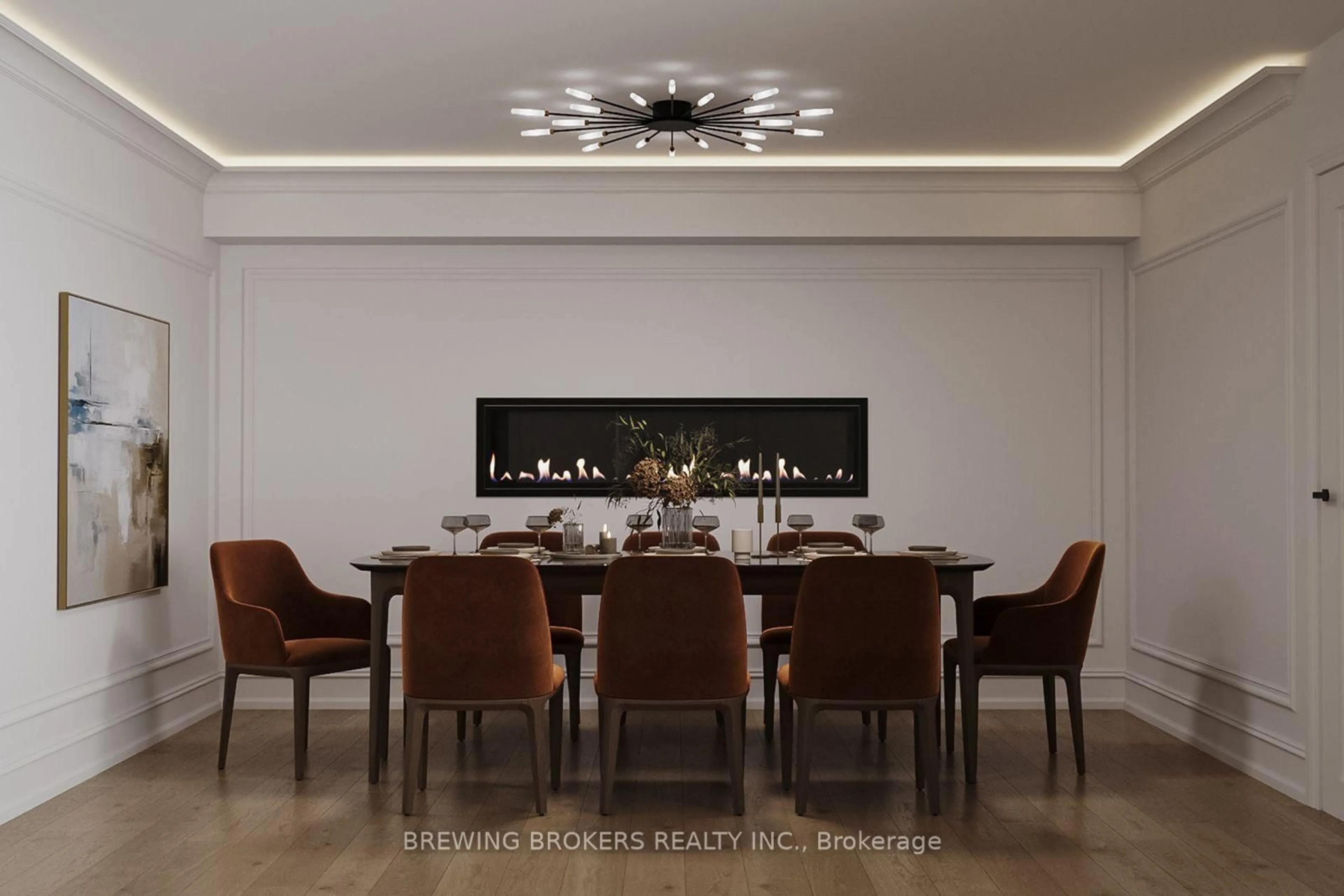 Dining room, ceramic/tile floor for 65 Spring Garden Ave #1504, Toronto Ontario M2N 6H9