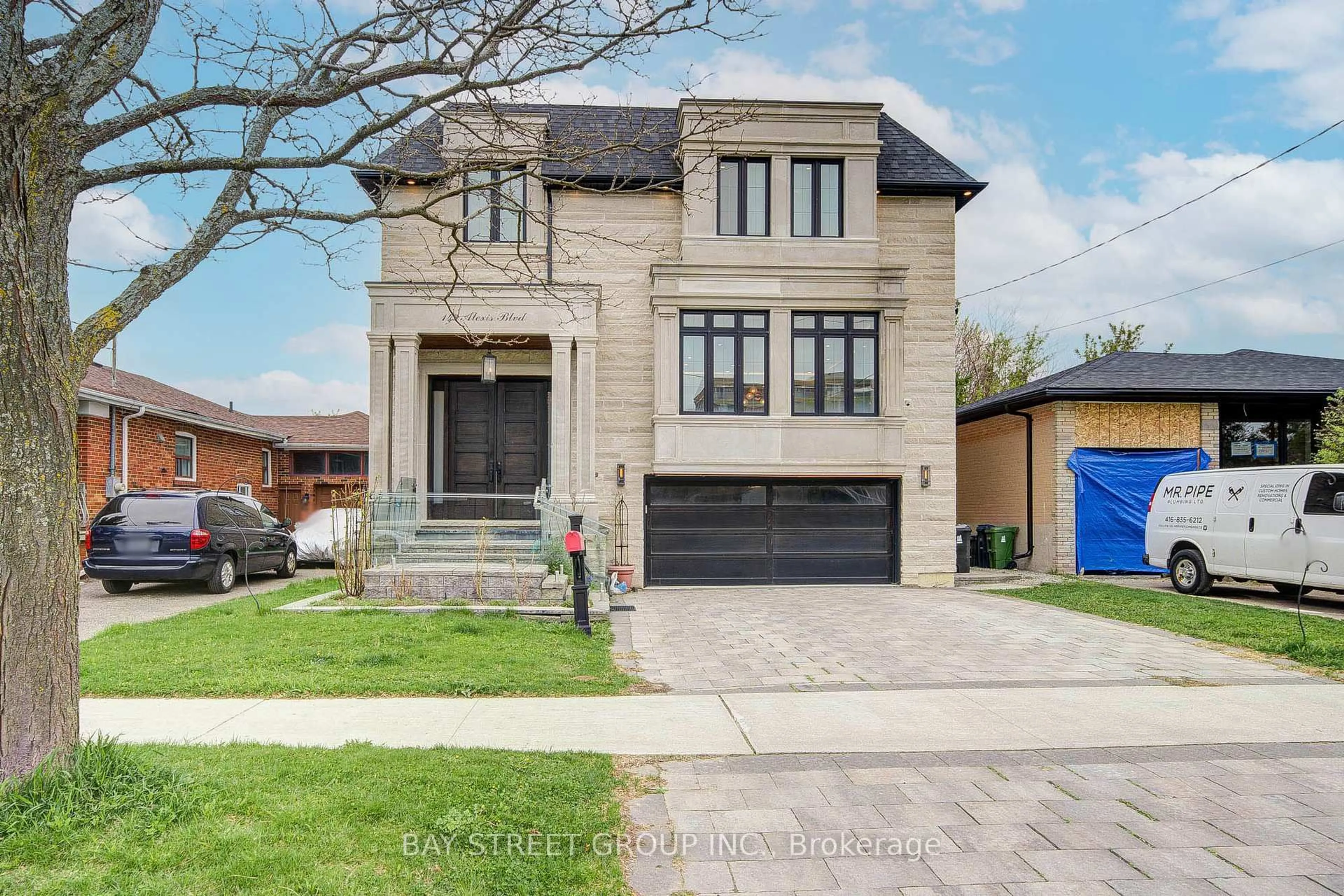 Home with brick exterior material, street for 149 Alexis Blvd, Toronto Ontario M3H 2R1