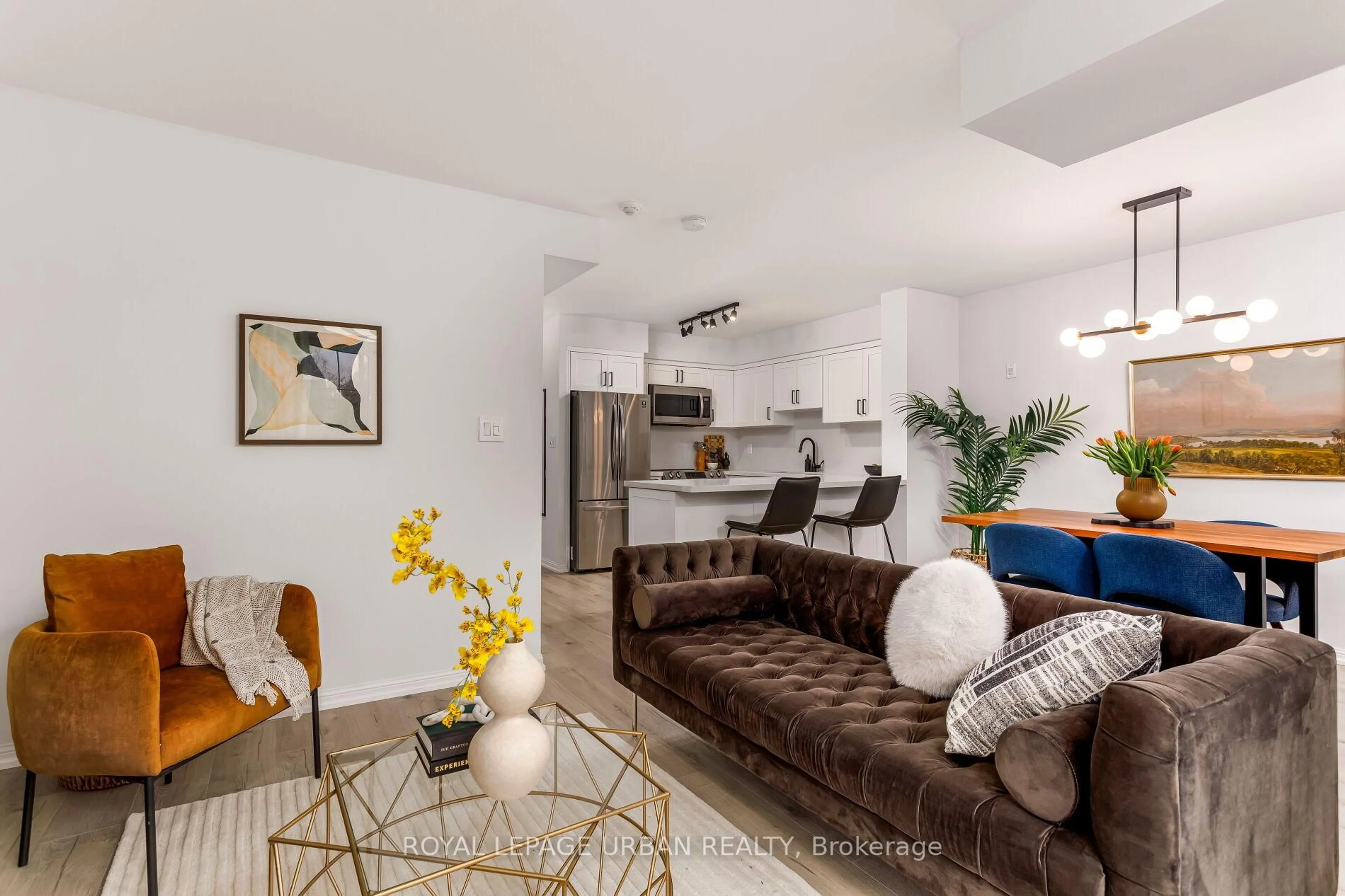 Living room with furniture, unknown for 39 Shank St #319, Toronto Ontario M6J 3X3