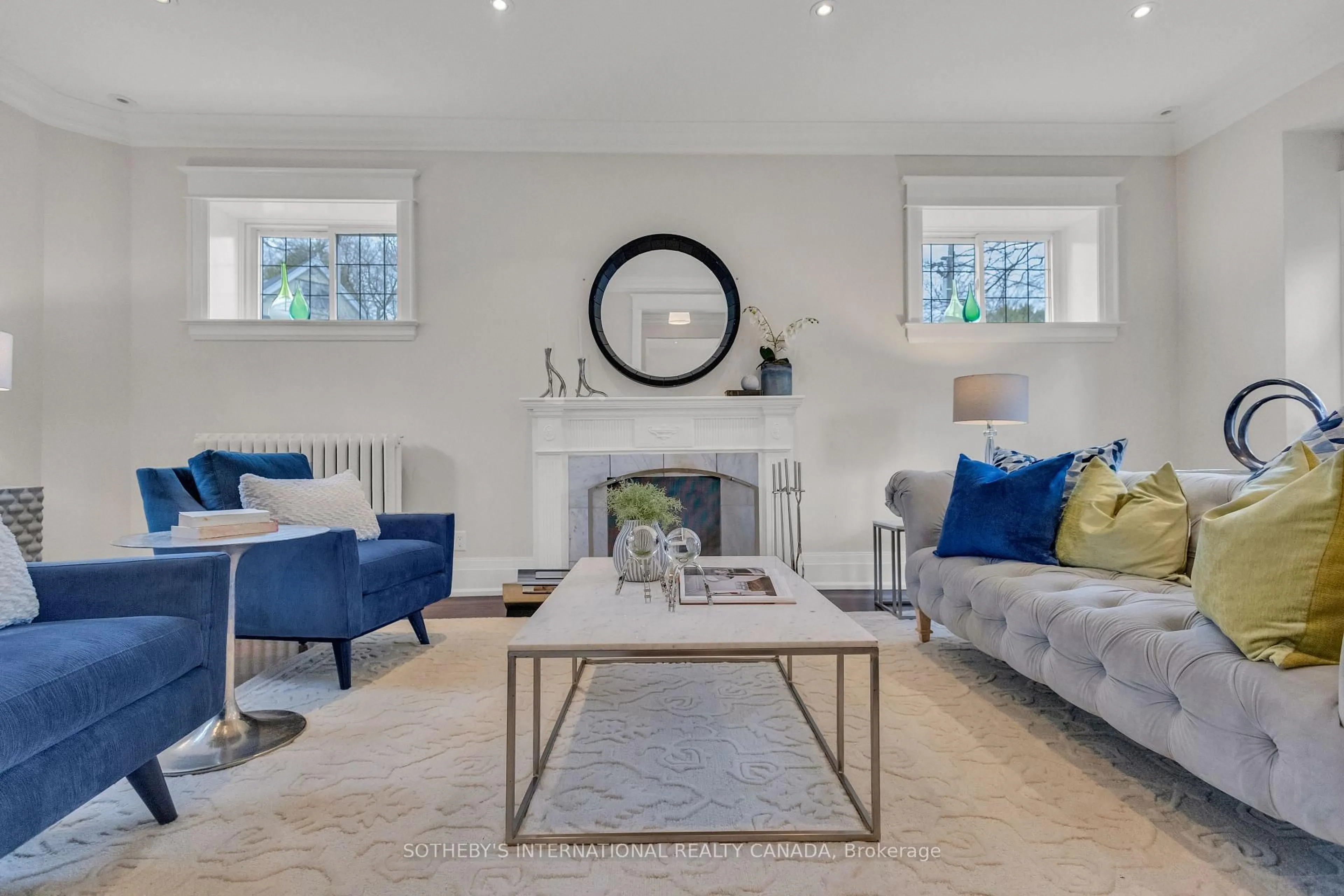 Living room with furniture, unknown for 68 Astley Ave, Toronto Ontario M4W 3B4