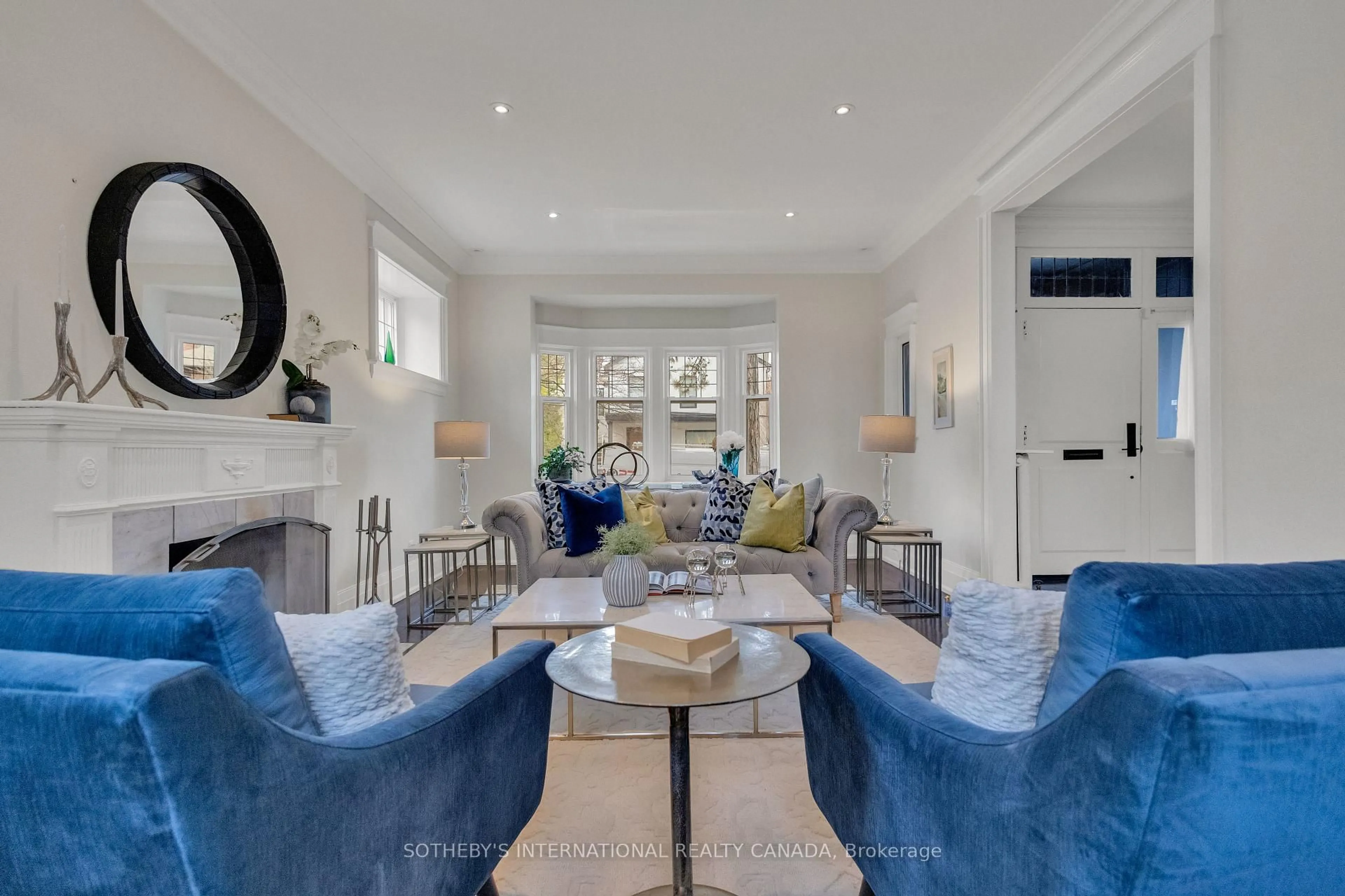 Living room with furniture, unknown for 68 Astley Ave, Toronto Ontario M4W 3B4