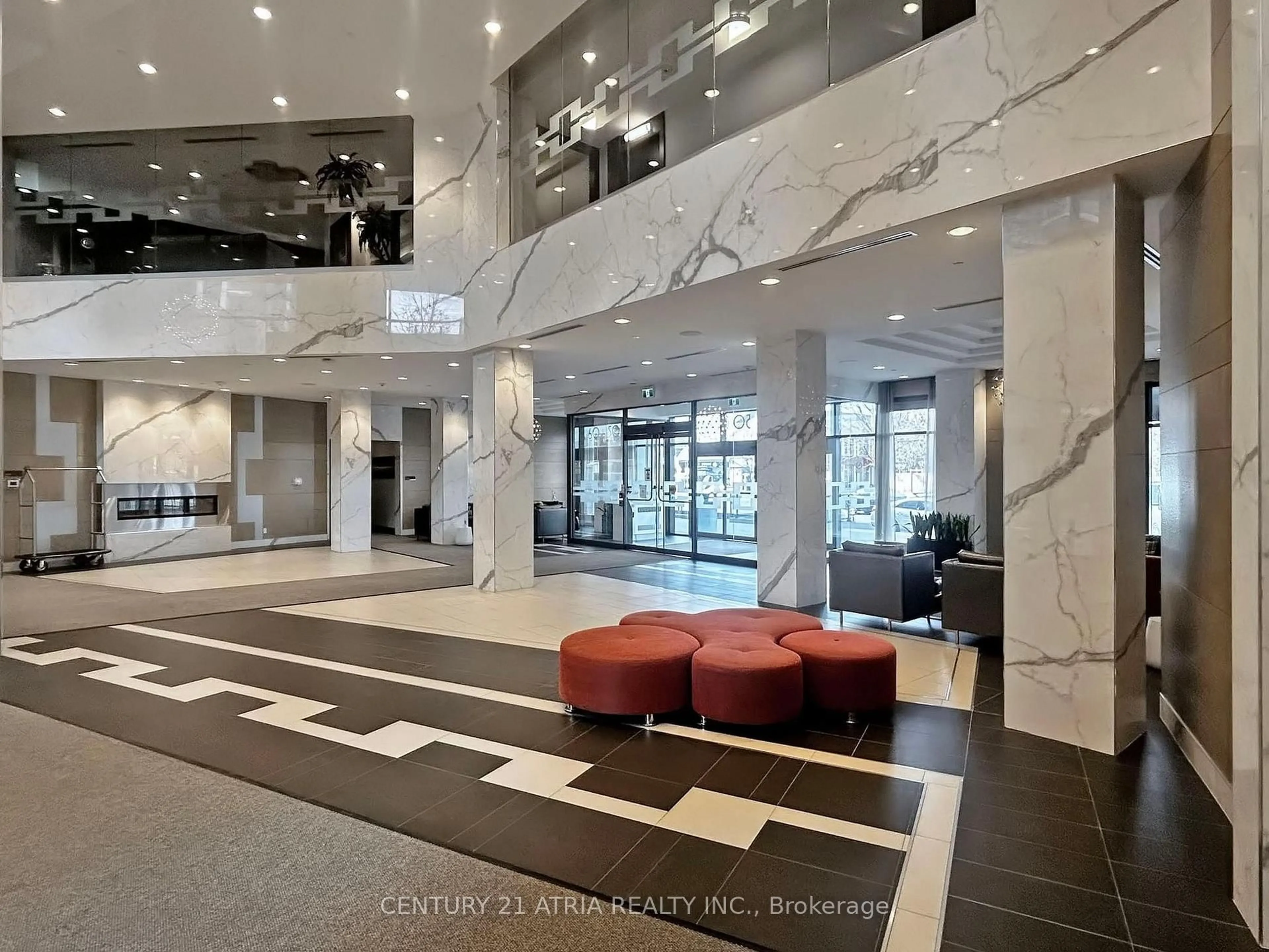 Lobby for 60 Ann O'Reilly Rd #466, Toronto Ontario M2J 0C8