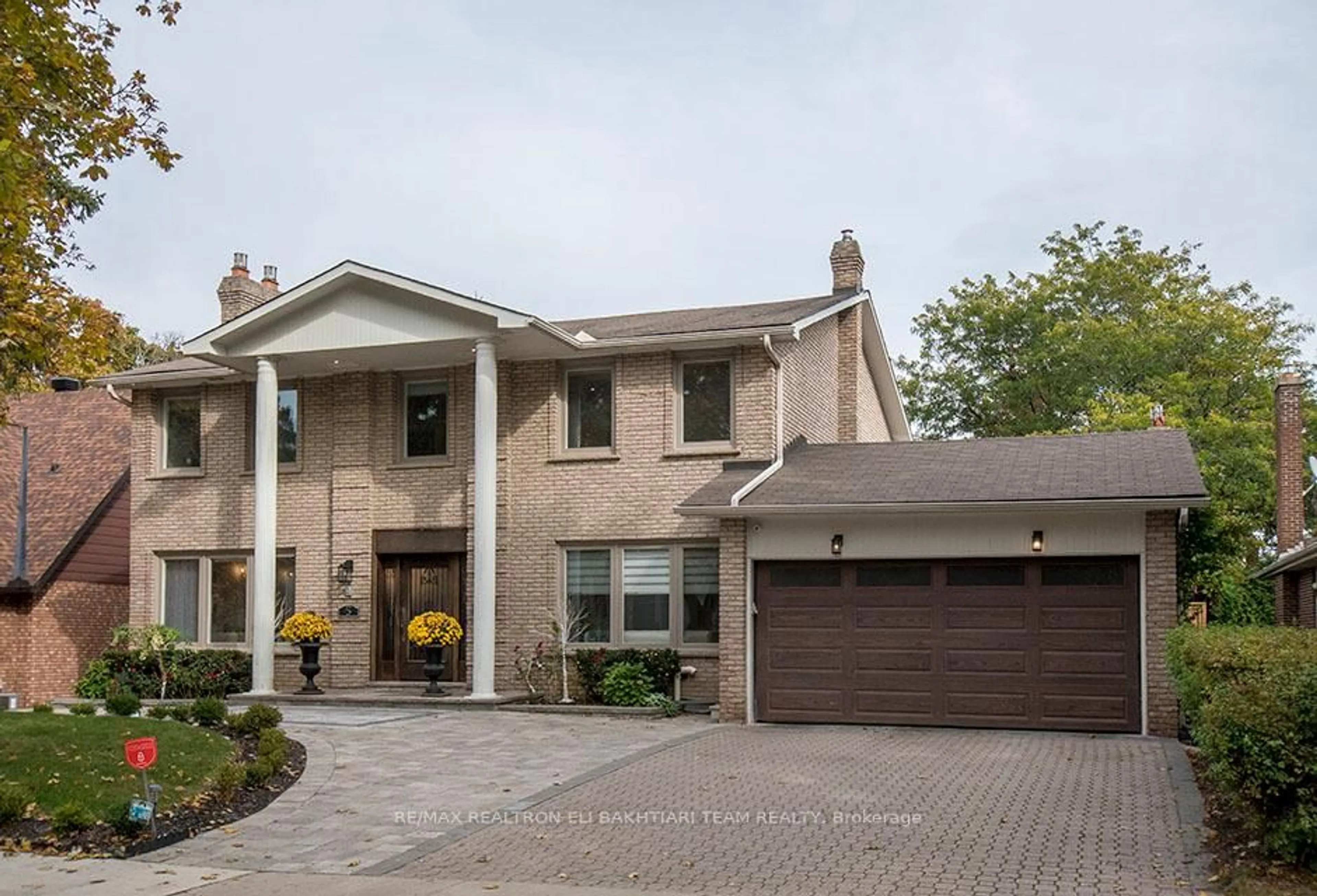 Home with brick exterior material, street for 5 Bamboo Grve, Toronto Ontario M3B 2C6
