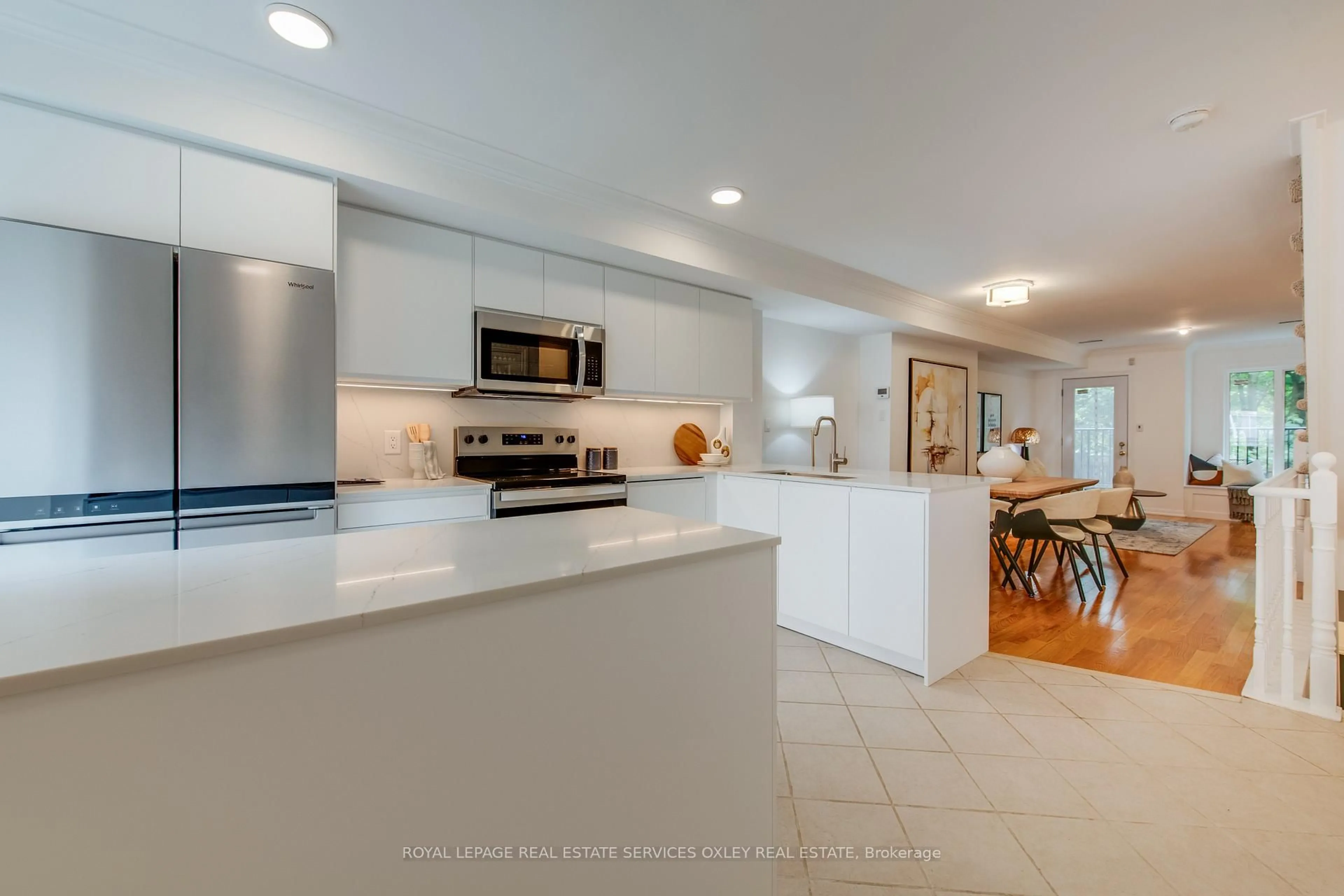 Open concept kitchen, ceramic/tile floor for 151 Merton St #15, Toronto Ontario M4S 1A7