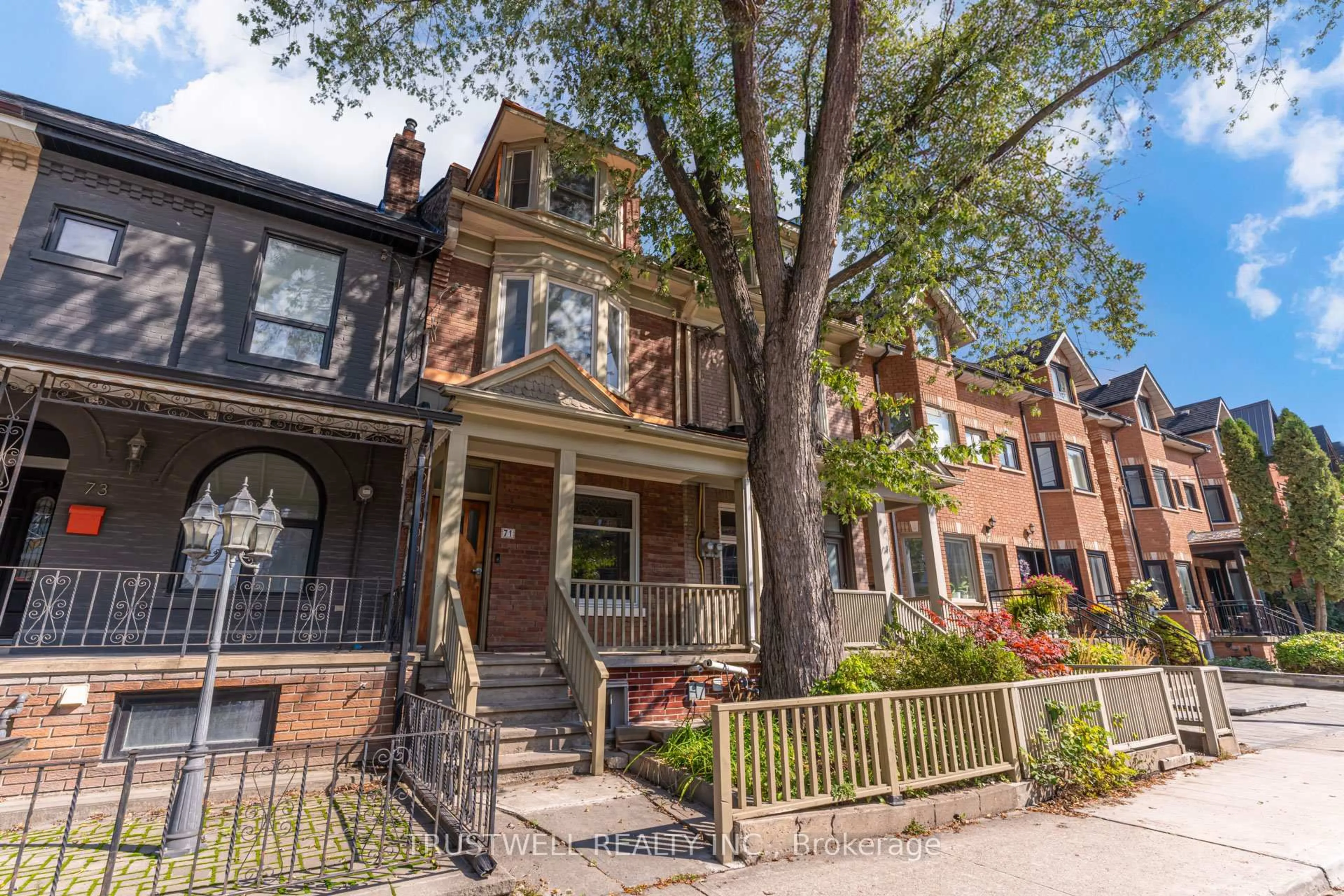 Home with brick exterior material, street for 71 Shaw St, Toronto Ontario M6J 2W3