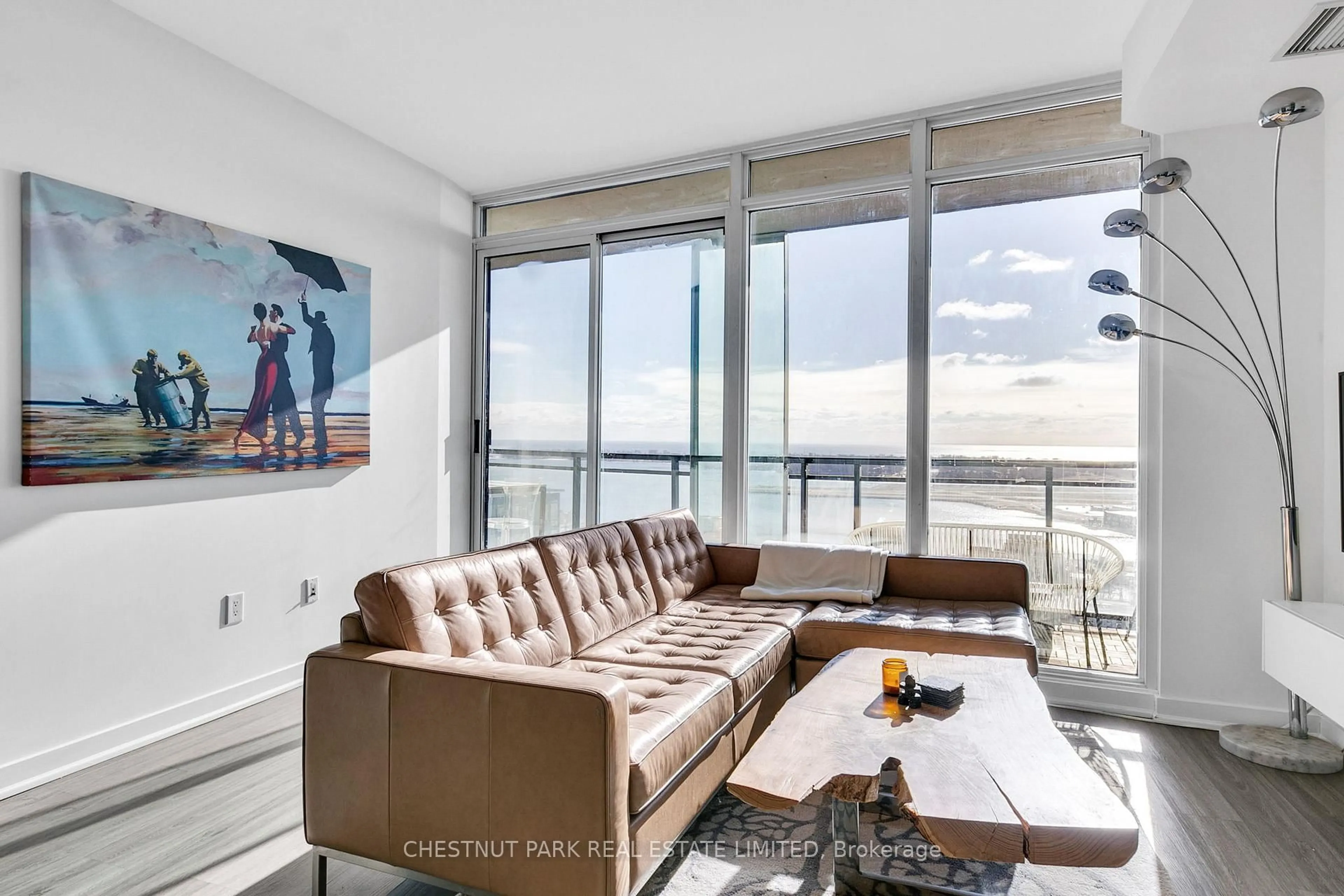 Living room with furniture, unknown for 25 Capreol Crt #3010, Toronto Ontario M5V 3Z7