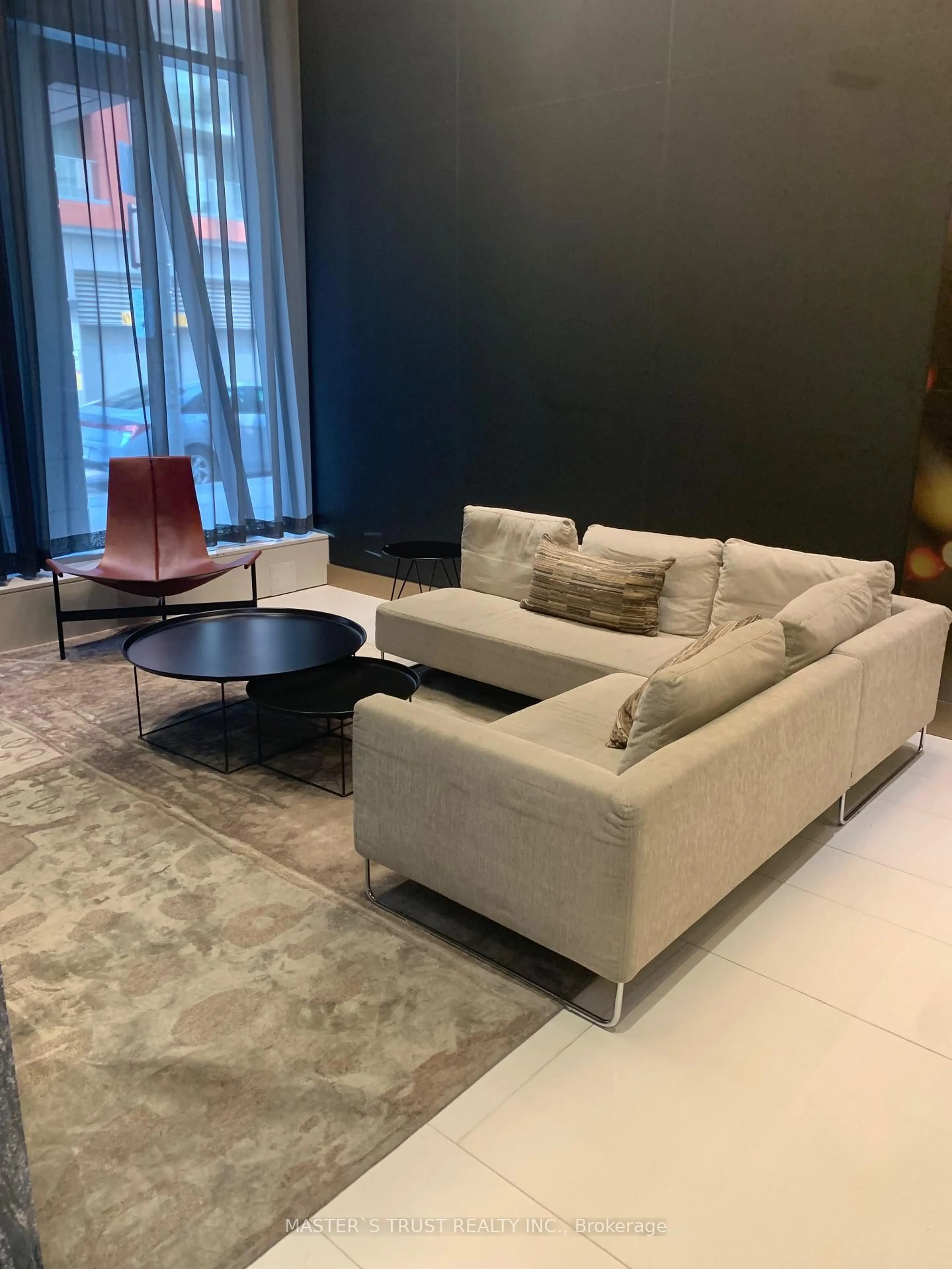 Living room with furniture, unknown for 30 Nelson St #2406, Toronto Ontario M5V 0H5