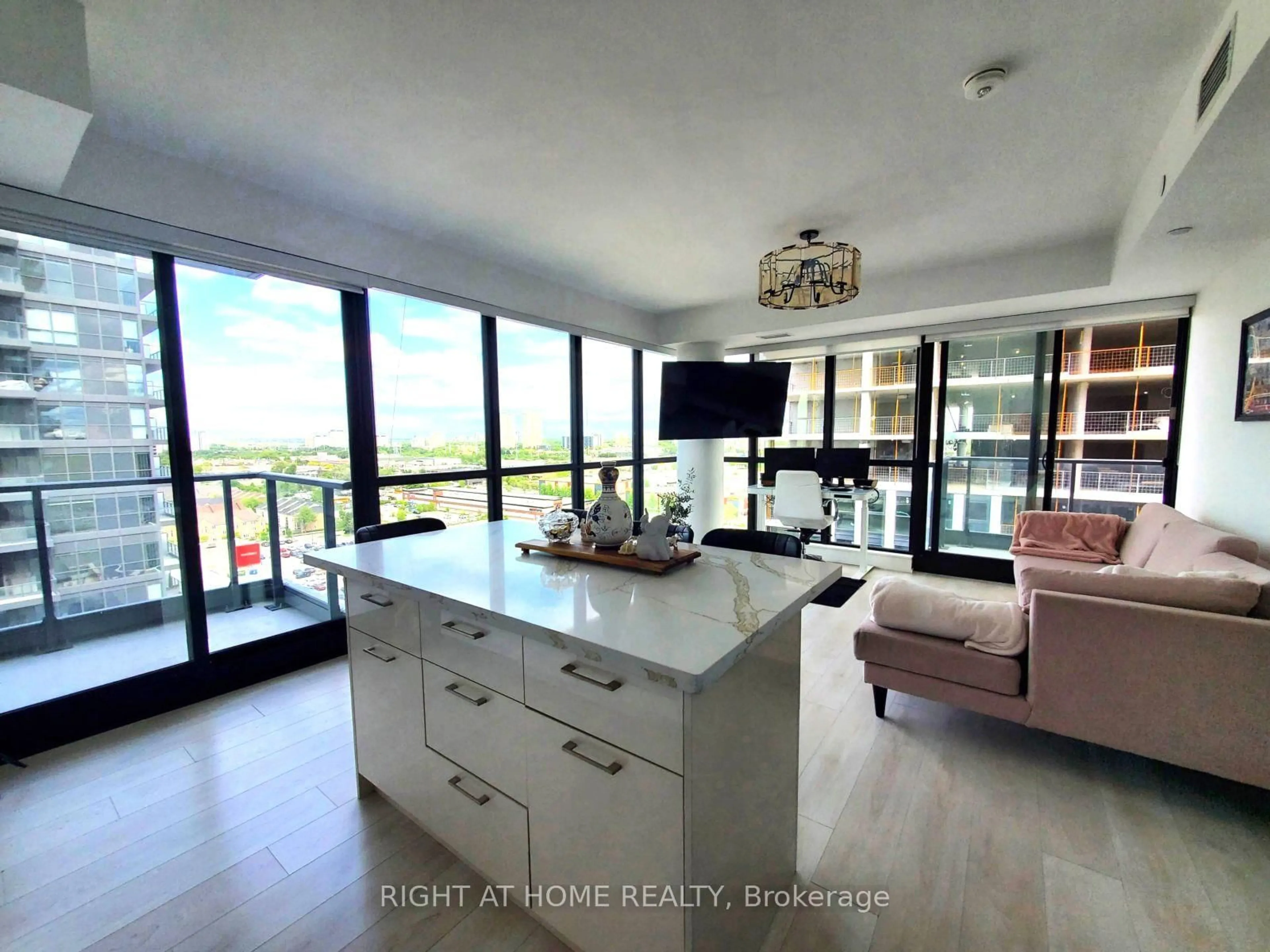 Open concept kitchen, unknown for 33 Frederick Todd Way #1308, Toronto Ontario M4G 0C9