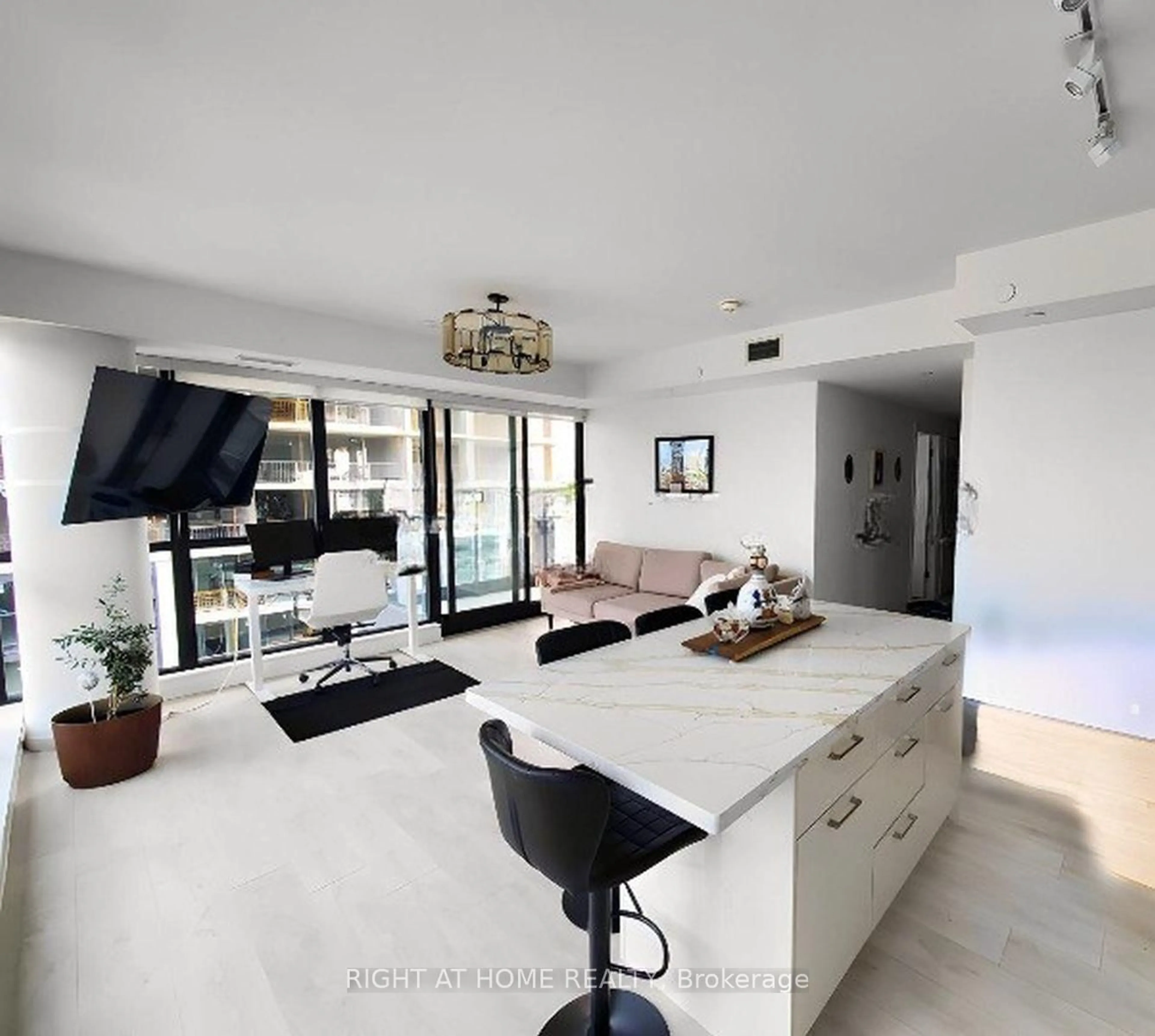 Open concept kitchen, unknown for 33 Frederick Todd Way #1308, Toronto Ontario M4G 0C9