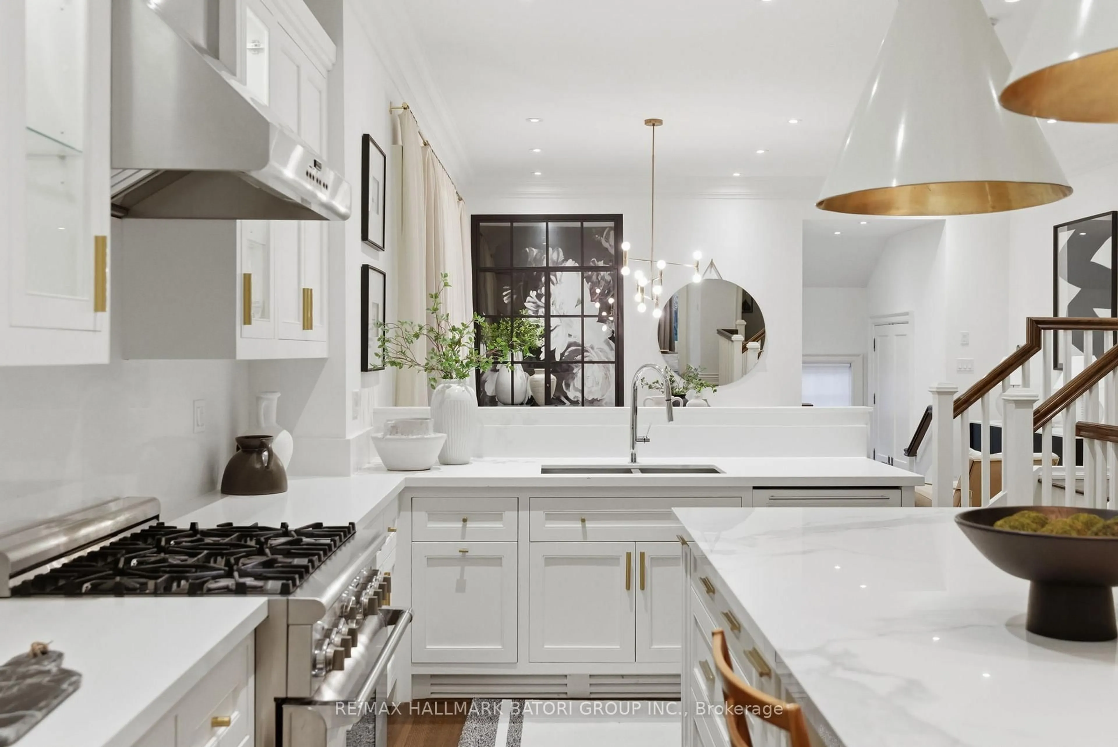 Contemporary kitchen, ceramic/tile floor for 80 Macpherson Ave, Toronto Ontario M5R 1W8