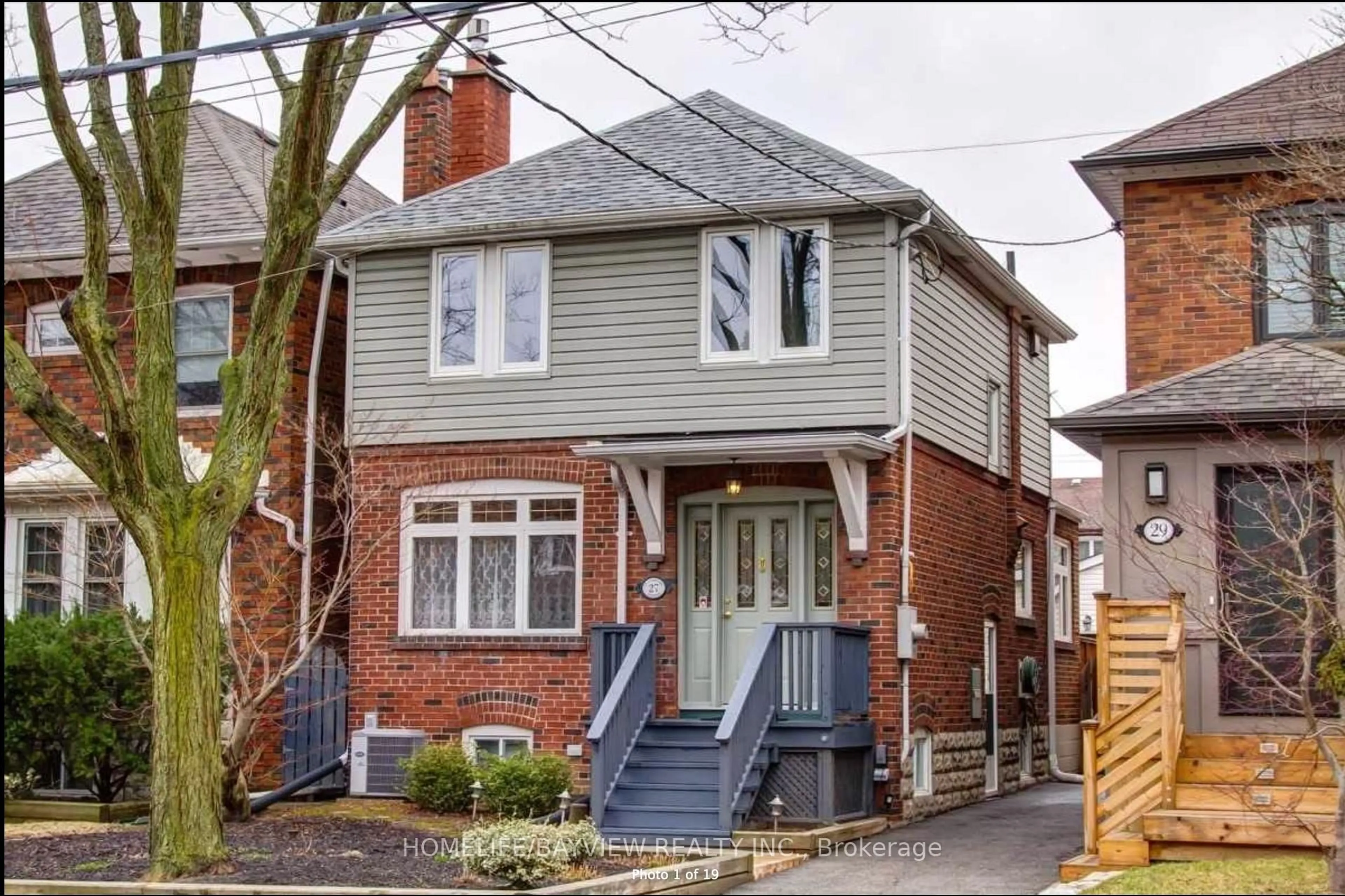 Home with brick exterior material, street for 27 Cranbrooke Ave, Toronto Ontario M5M 1M3