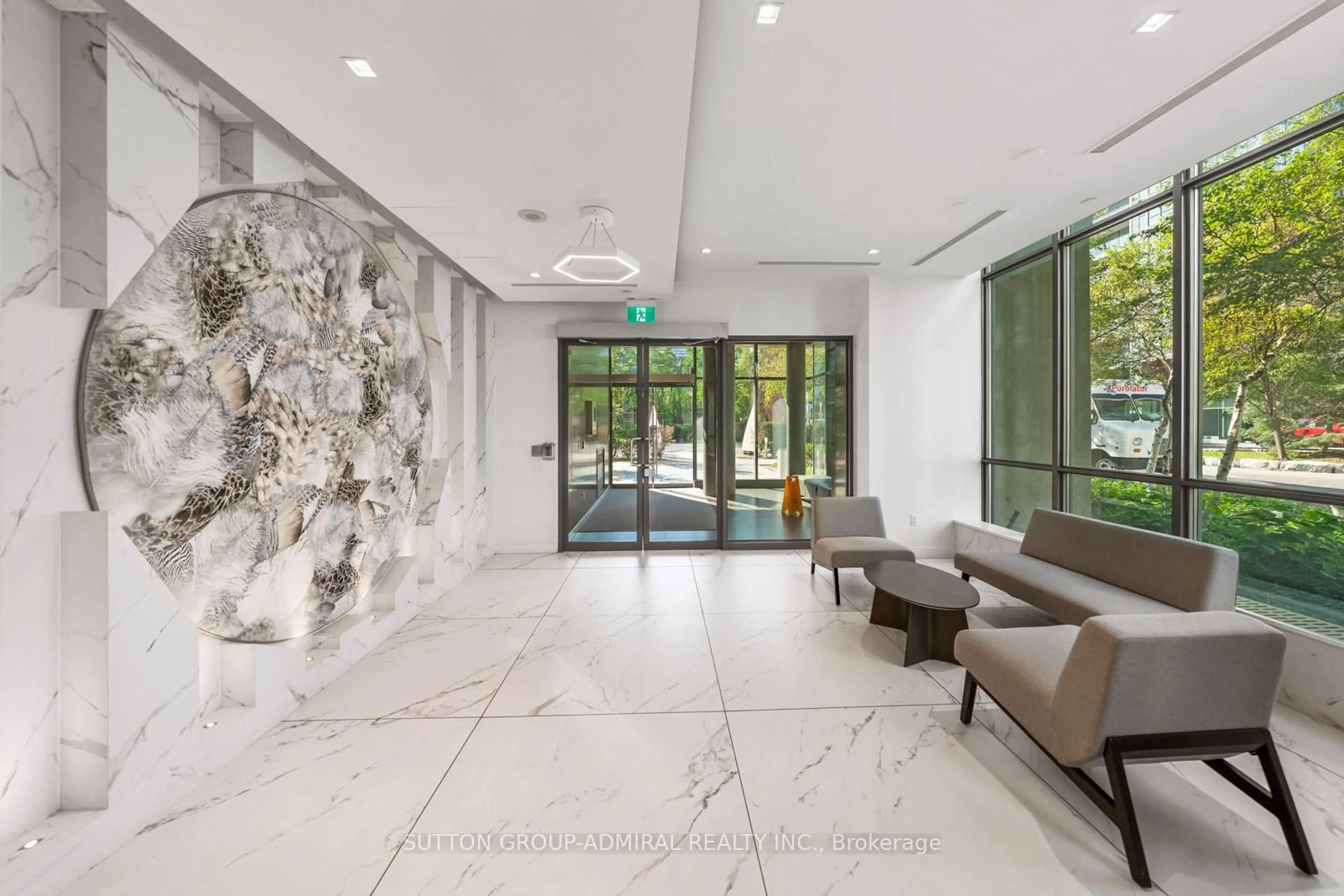 Lobby for 11 Brunel Crt #3711, Toronto Ontario M5V 3Y3
