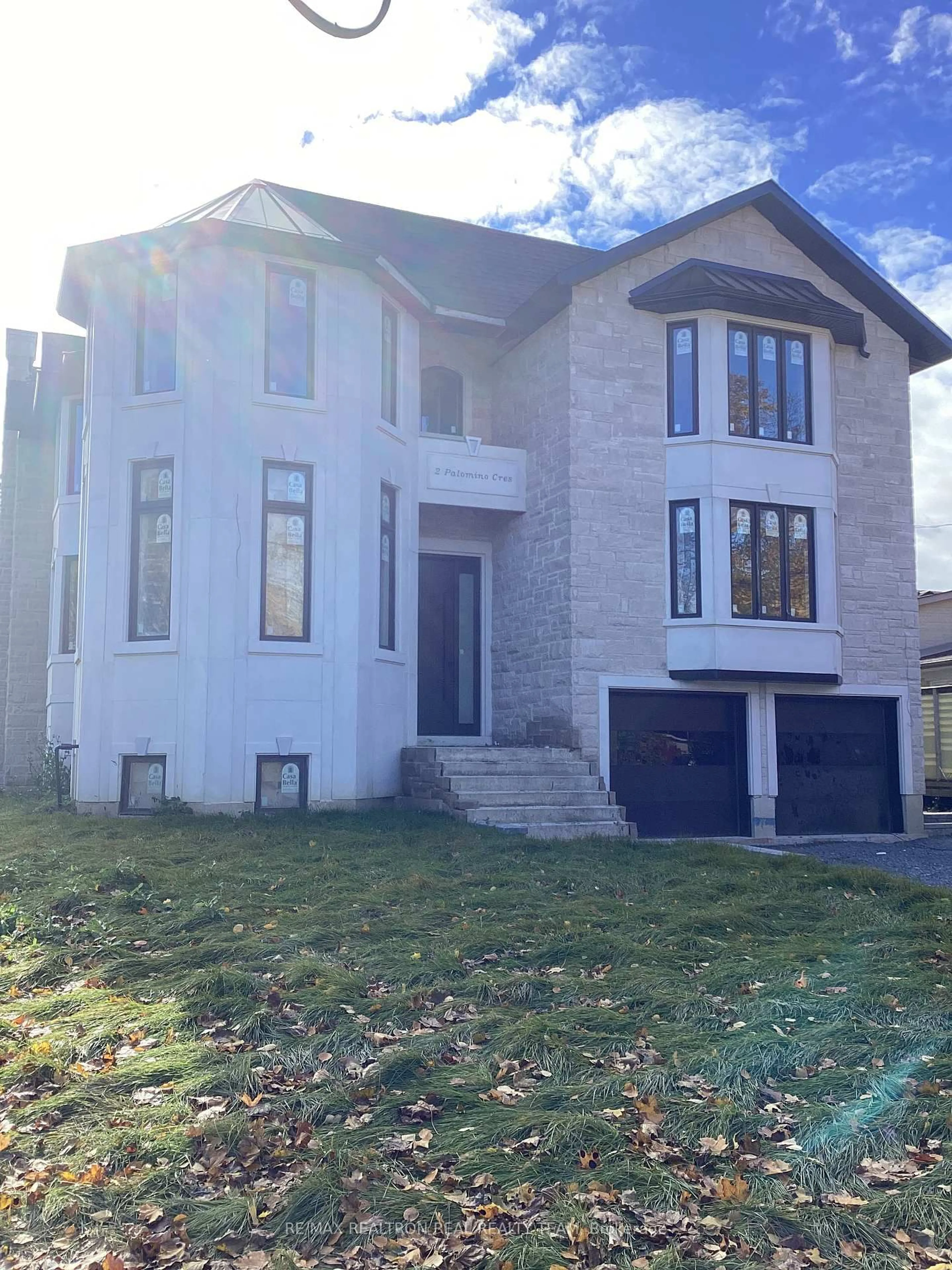 Home with brick exterior material, street for 2 Palomino Cres, Toronto Ontario M2K 1W1