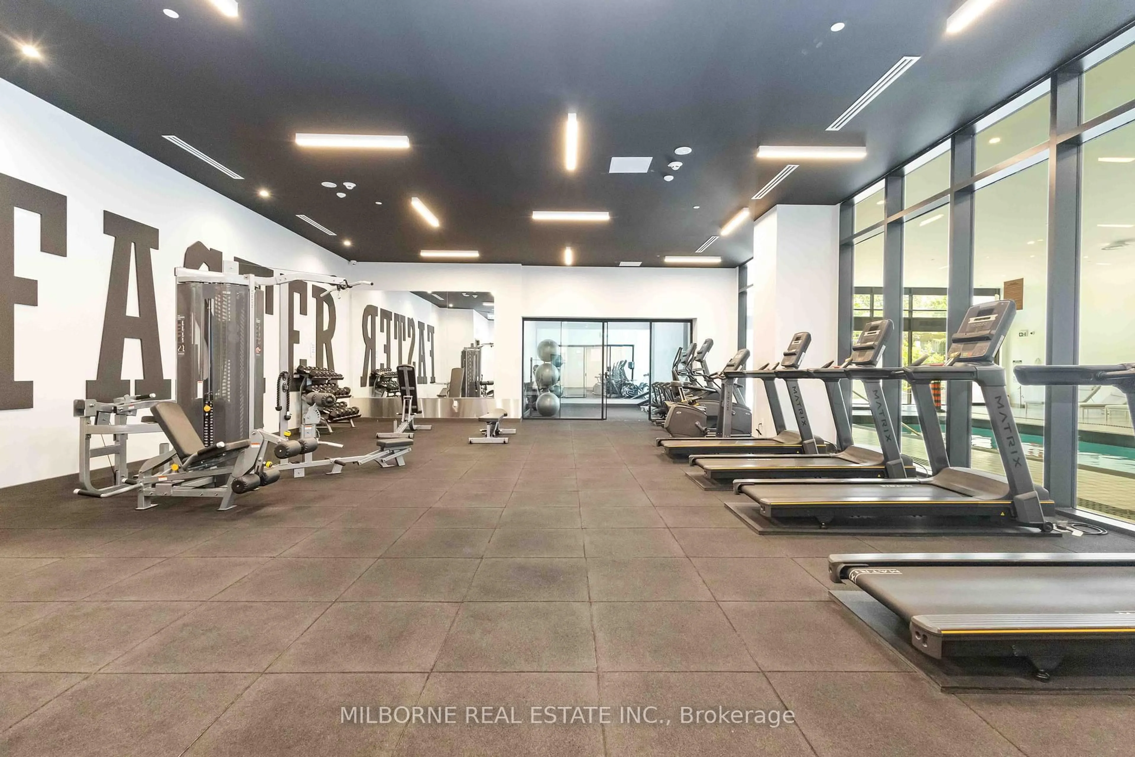 Gym or fitness room for 20 O'Neill Rd #223, Toronto Ontario M3C 0R2