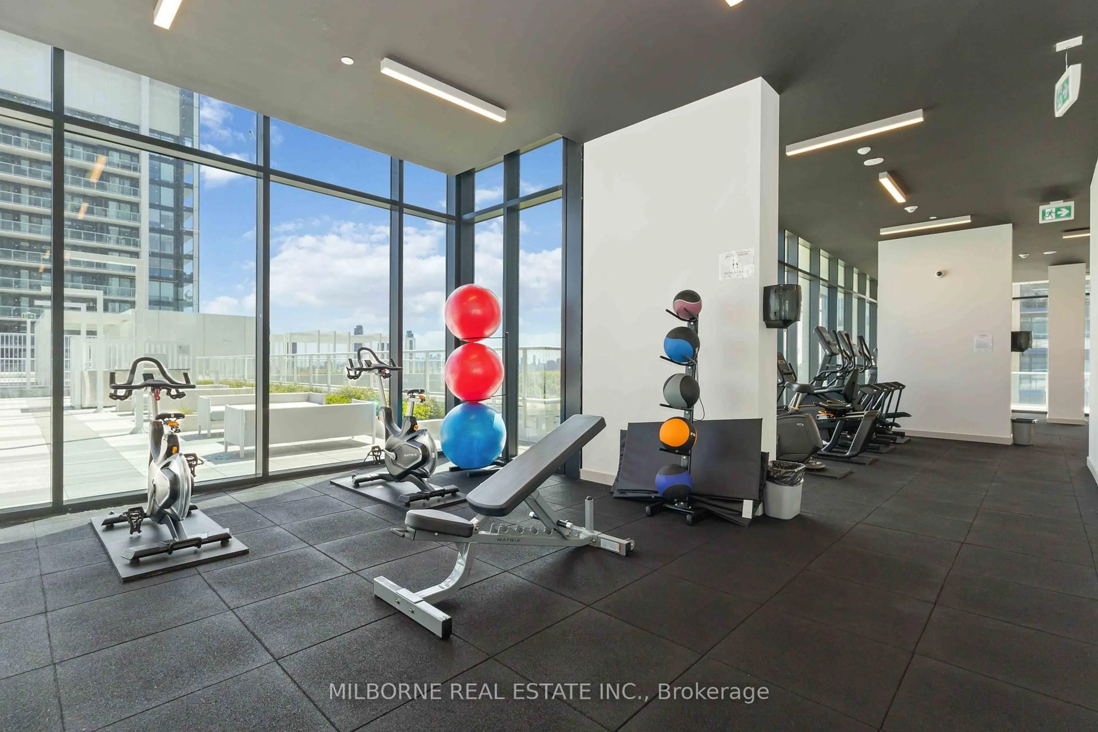 Gym or fitness room for 20 O'Neill Rd #223, Toronto Ontario M3C 0R2