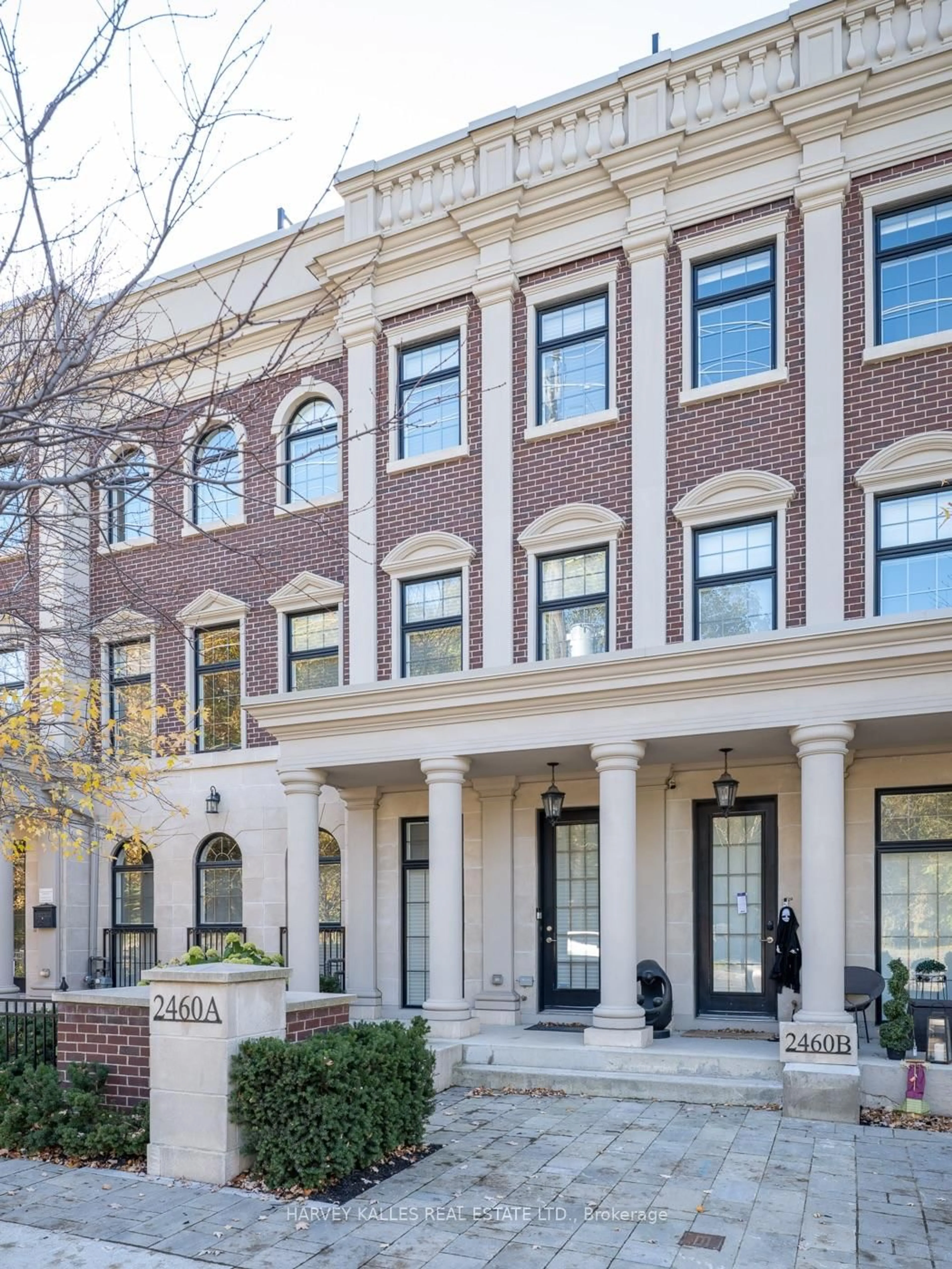 Home with brick exterior material, street for 2460 Bayview Ave #A, Toronto Ontario M2L 0A3