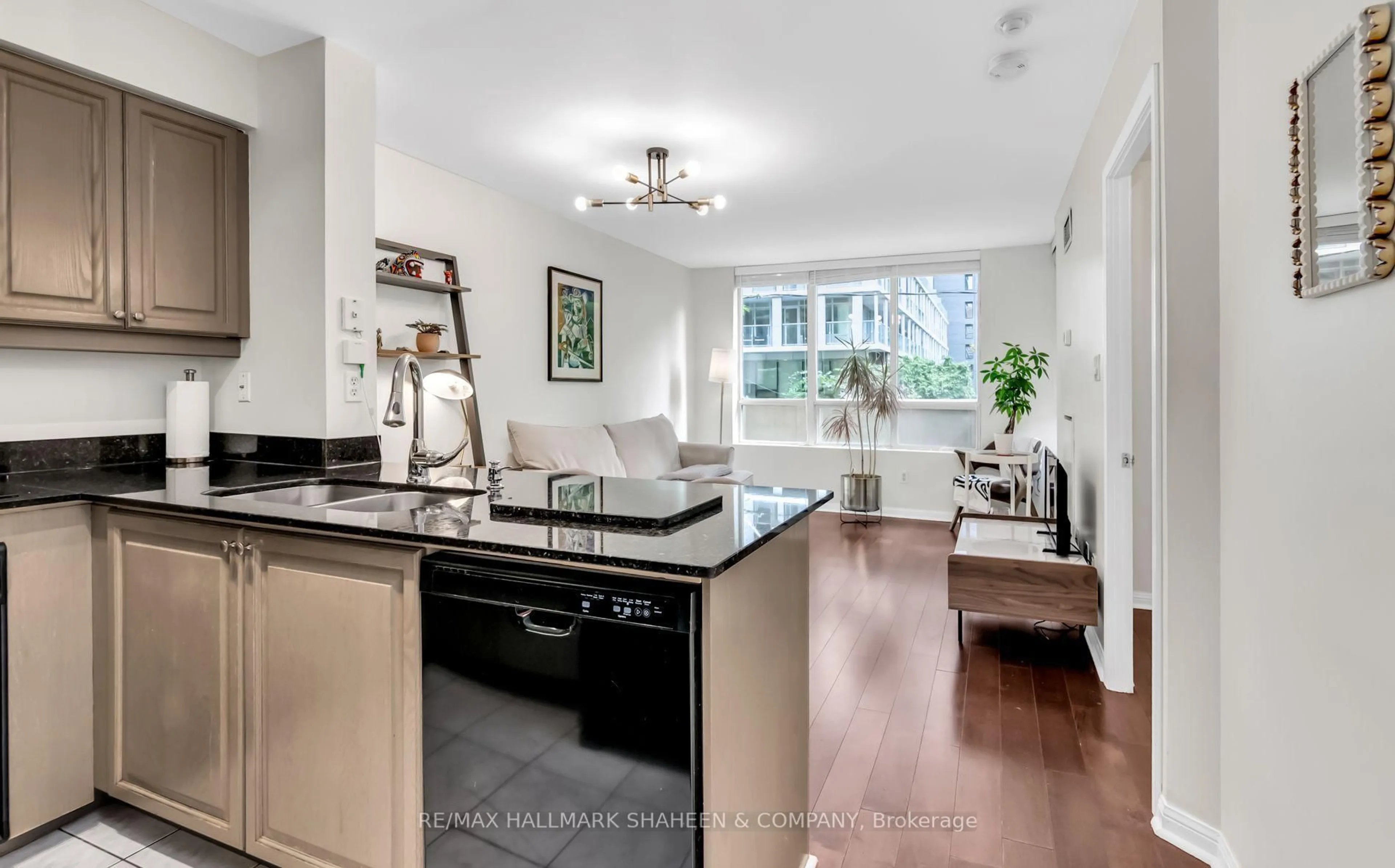 Open concept kitchen, unknown for 188 Redpath Ave #207, Toronto Ontario M4P 3J2